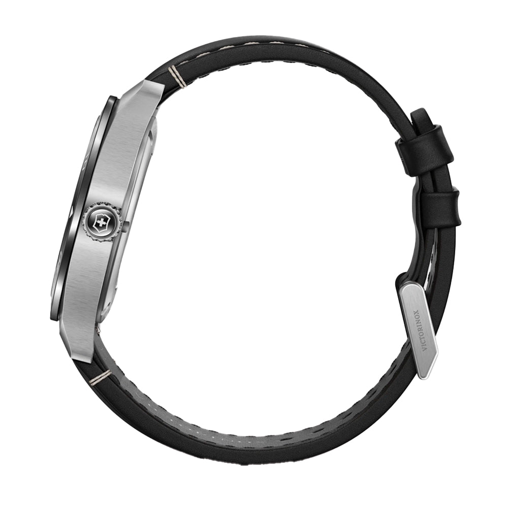 Swiss Army Automatic 42mm - Black on Black Leather Strap、mySite、botmansion