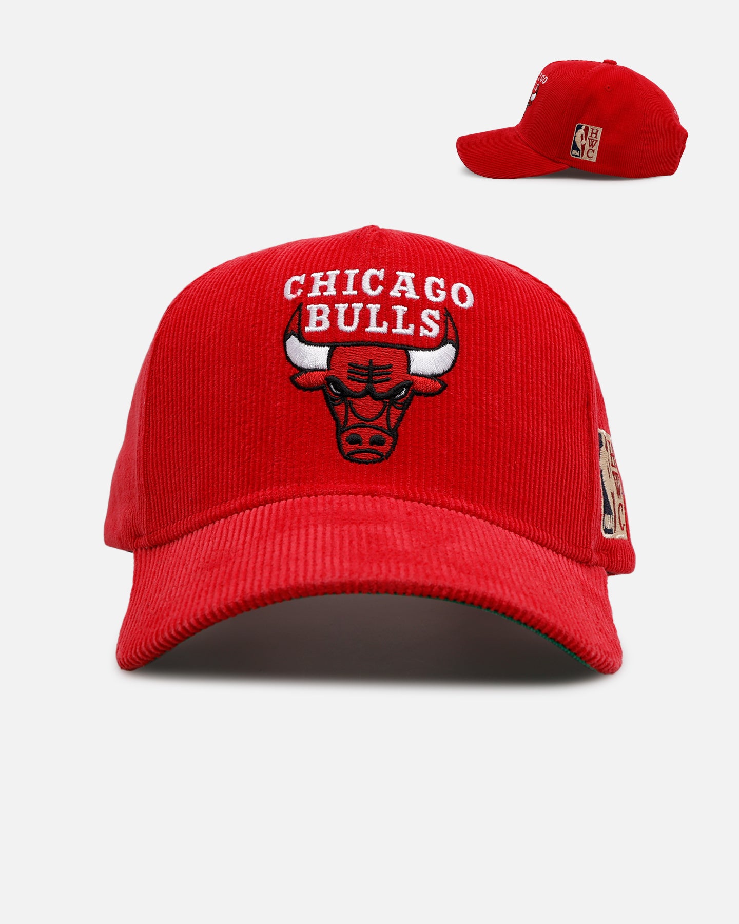 Mitchell & Ness Chicago Bulls 'Vintage Cord' Pro Pinch Corduroy Snapback Red、mySite、zt4zffjzw