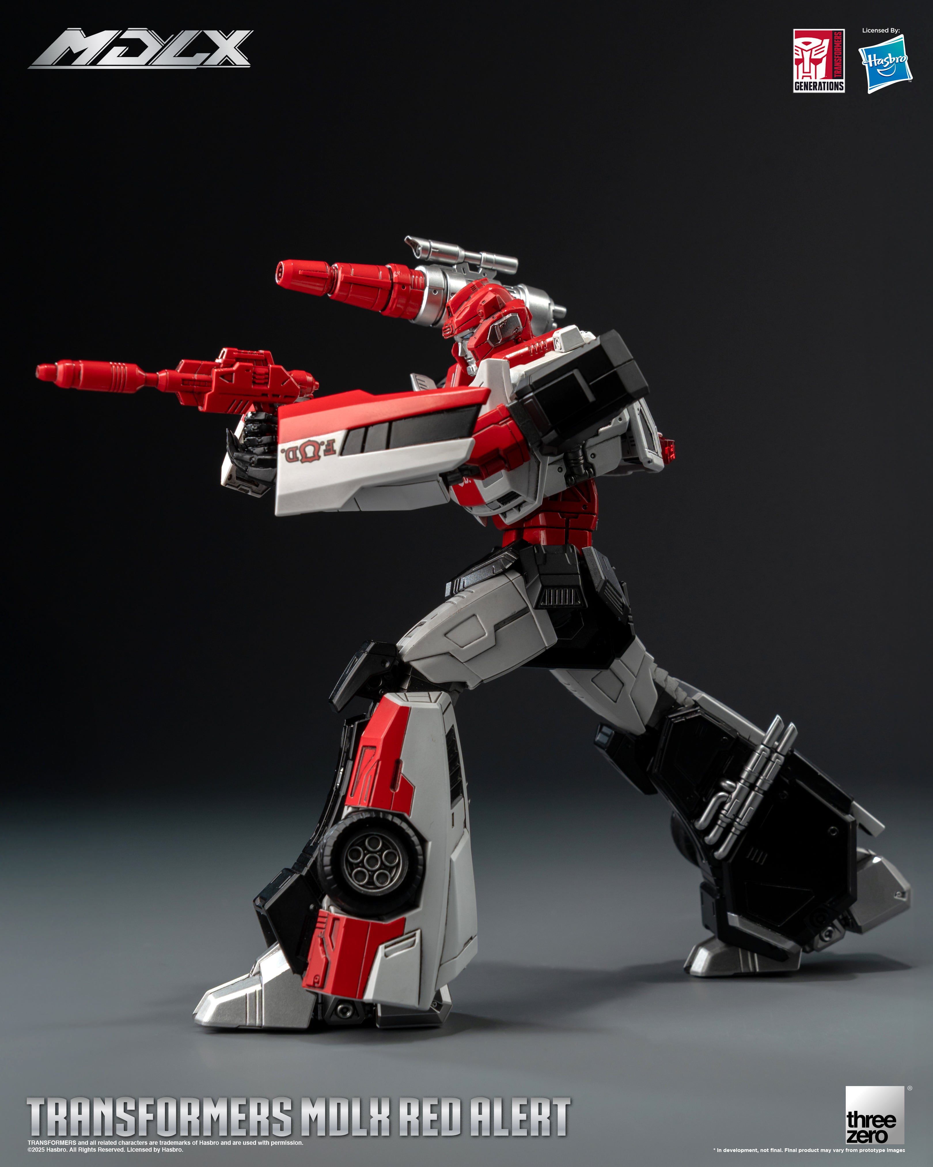 Threezero Transformers MDLX Red Alert、mySite、hgirdovlk