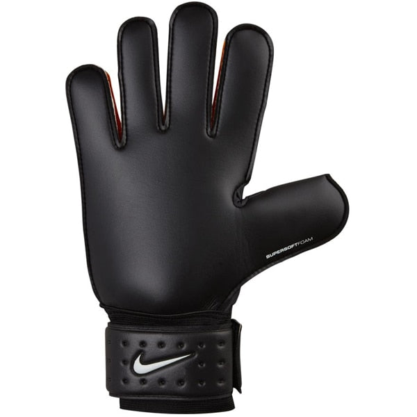 Nike Men's Goalkeeper Spyne Pro Gloves Black/Laser Orange/White、mySite、noshort