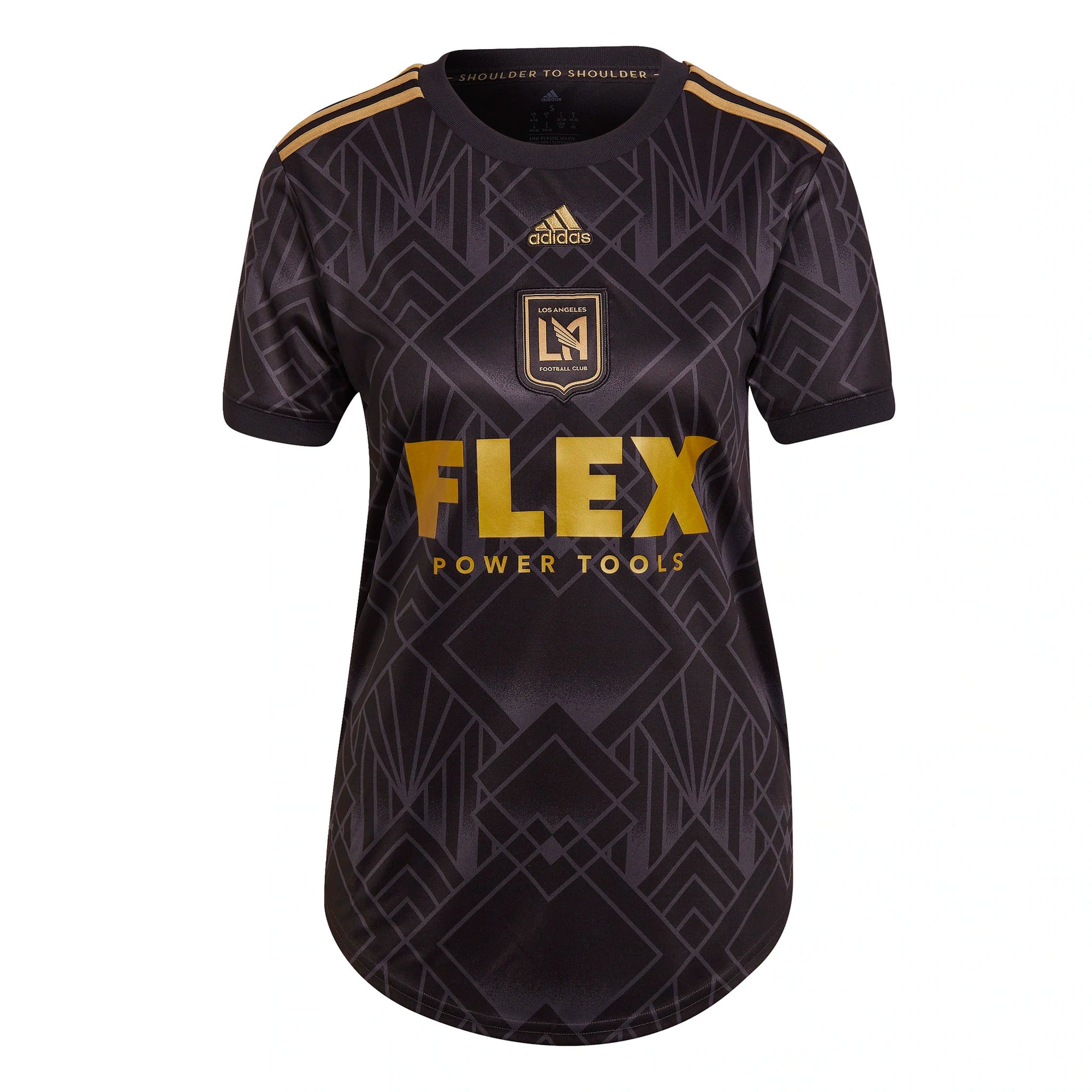 adidas Women's LAFC 2022/23 Home Jersey Black/Gold、mySite、noshort