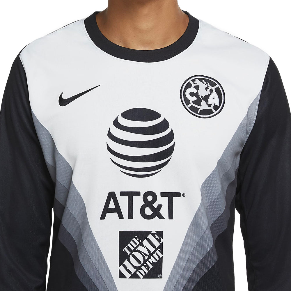 Nike Men's Club America 2020/21 Goalkeeper Jersey Black/White、mySite、bottomscart