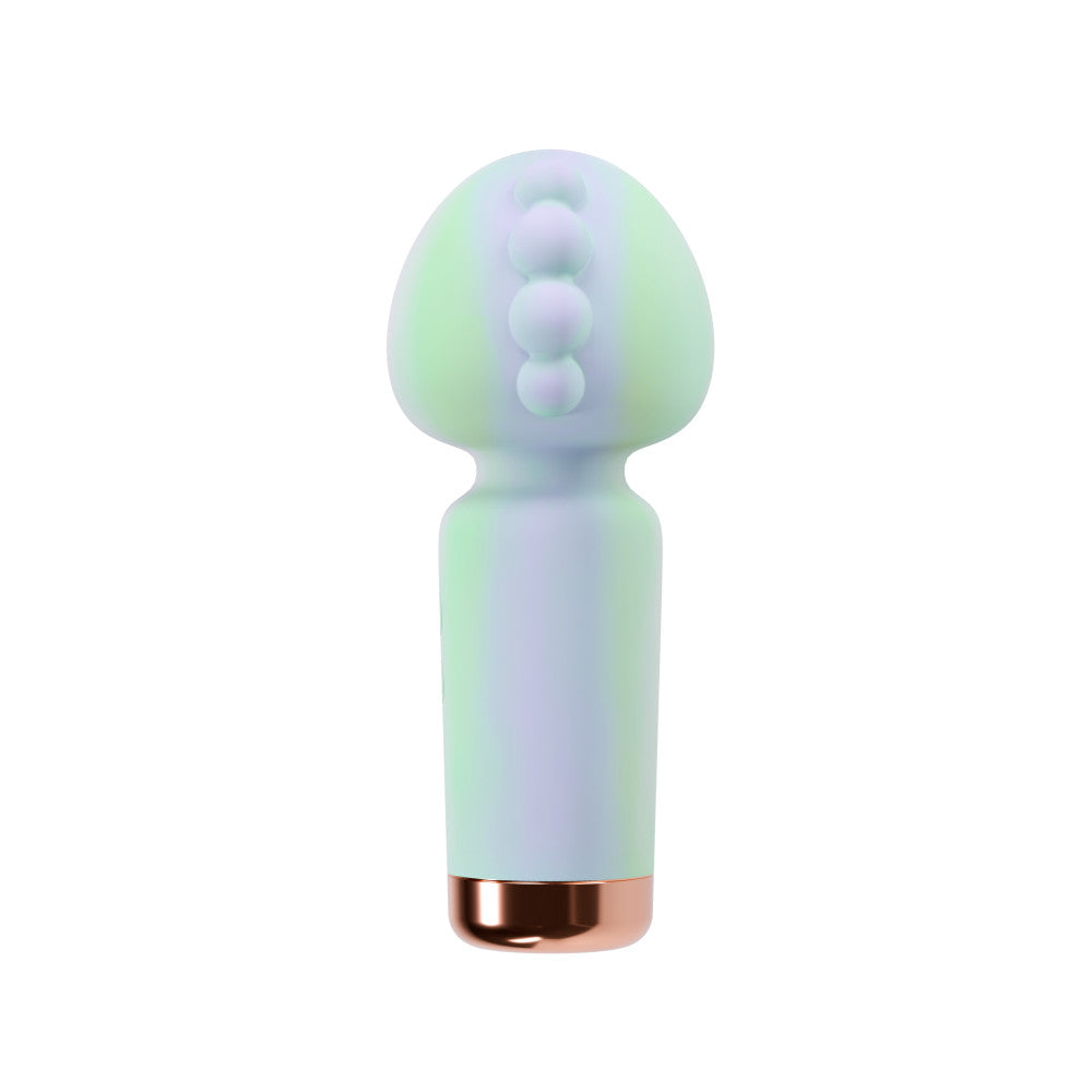 Play With Me | Unicorn Dreams Handheld Silicone Clitoral Vibrator With Sensual Pleasure Nubs - USB Rechargeable - In Blue、mySite、bottomscart