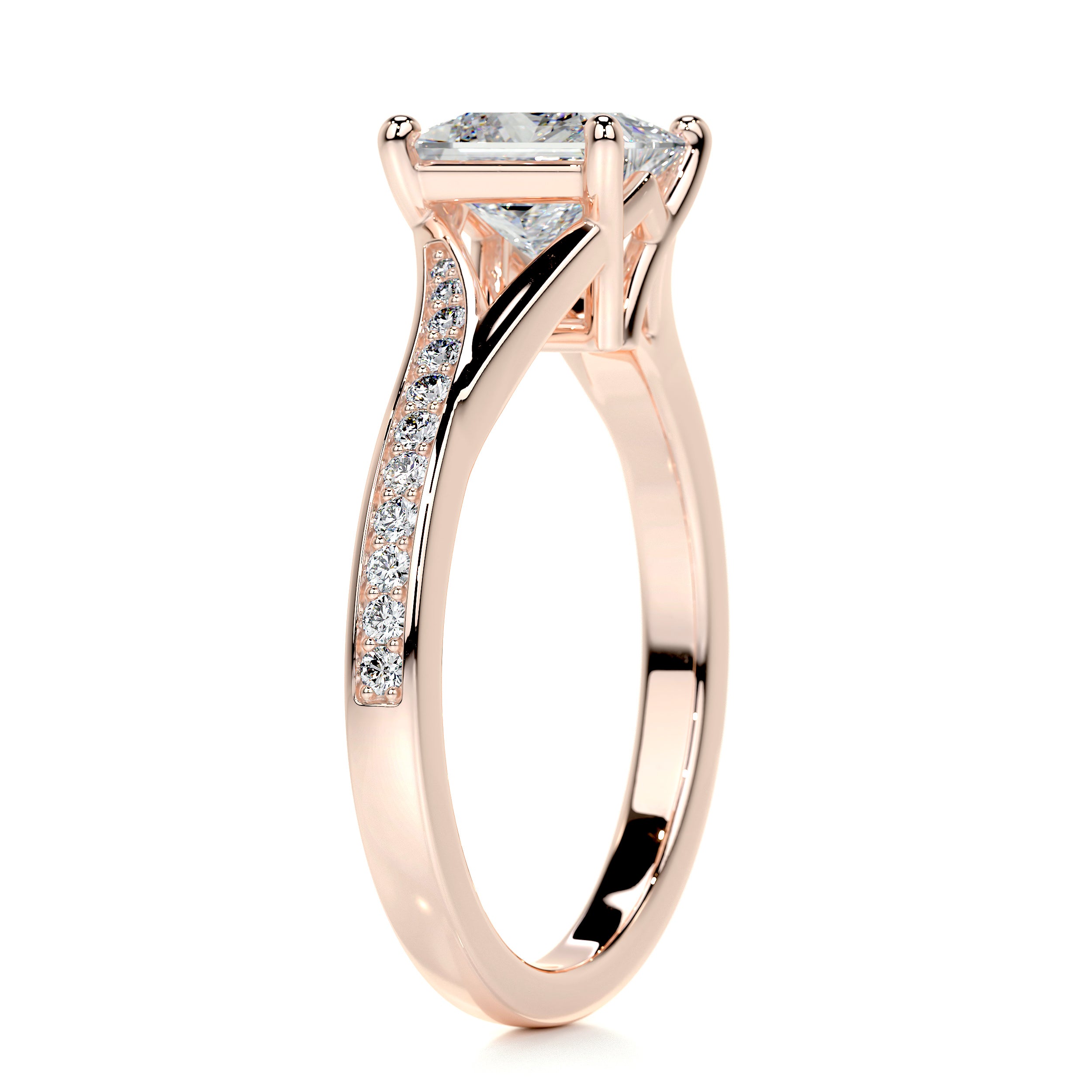 Alexandria Diamond Engagement Ring -14K Rose Gold、mySite、hinf8tx79