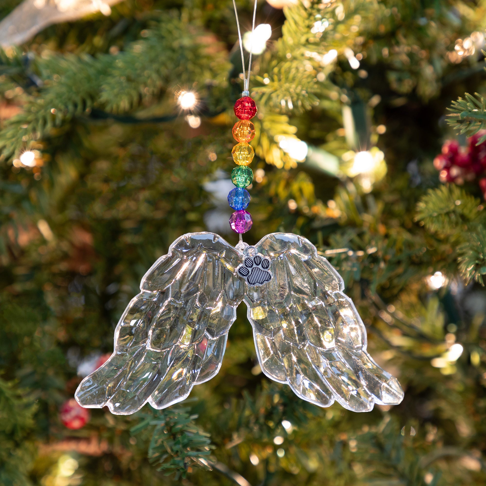 Rainbows & Paws Ornament、mySite、camillekostekn