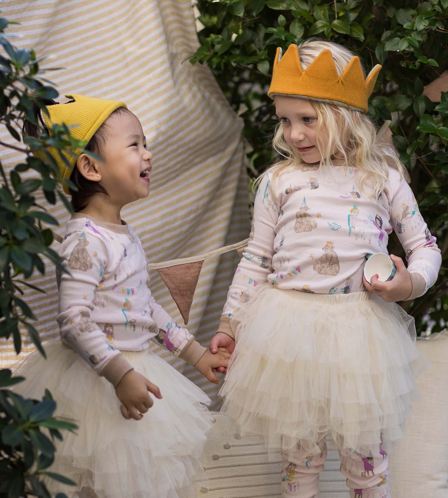  Tea Time Organic Cotton 2-Piece Pajamas、mySite、layawaytickets