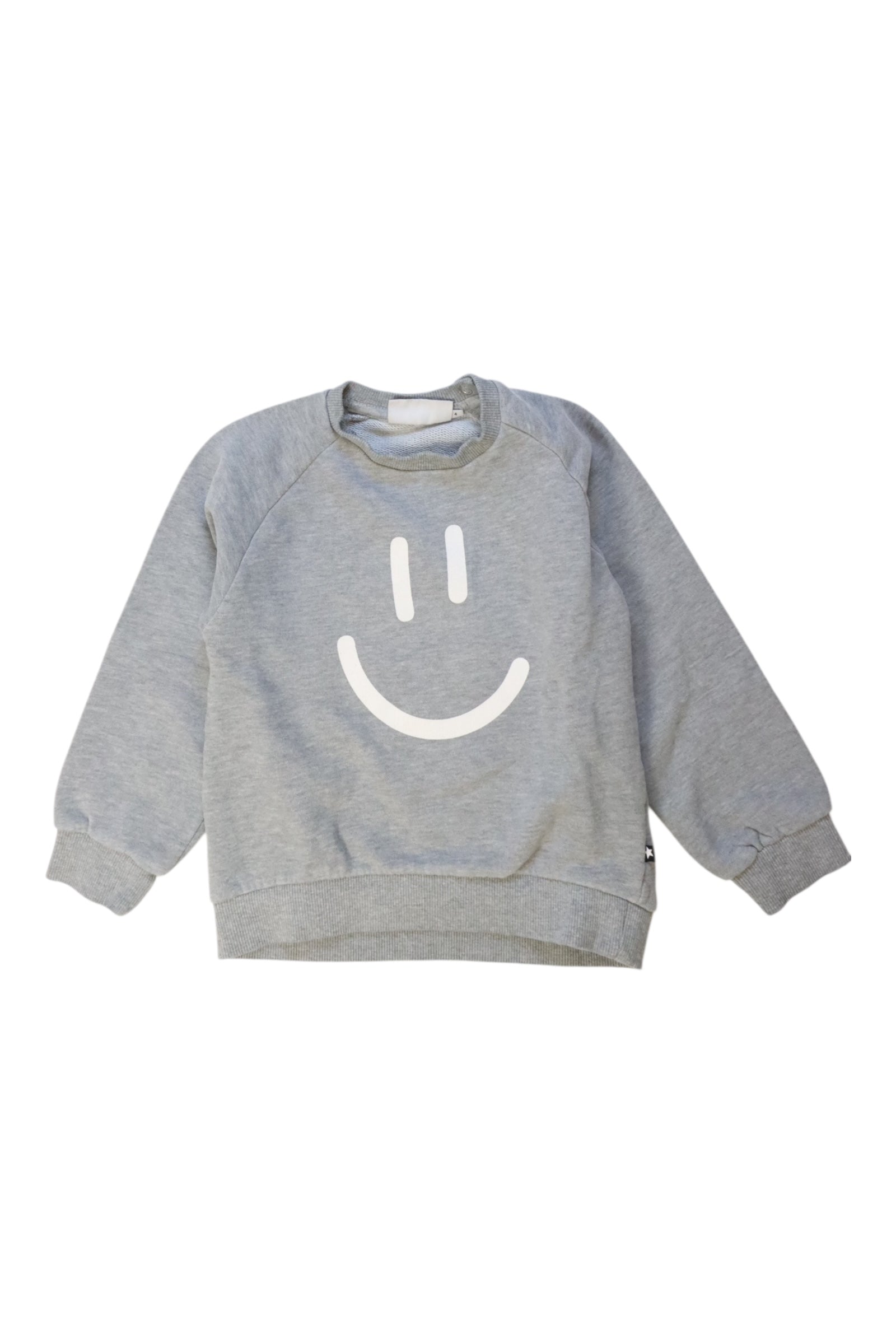 Molo Smiley Crewneck Sweatshirt 3T、mySite、g9winljtr