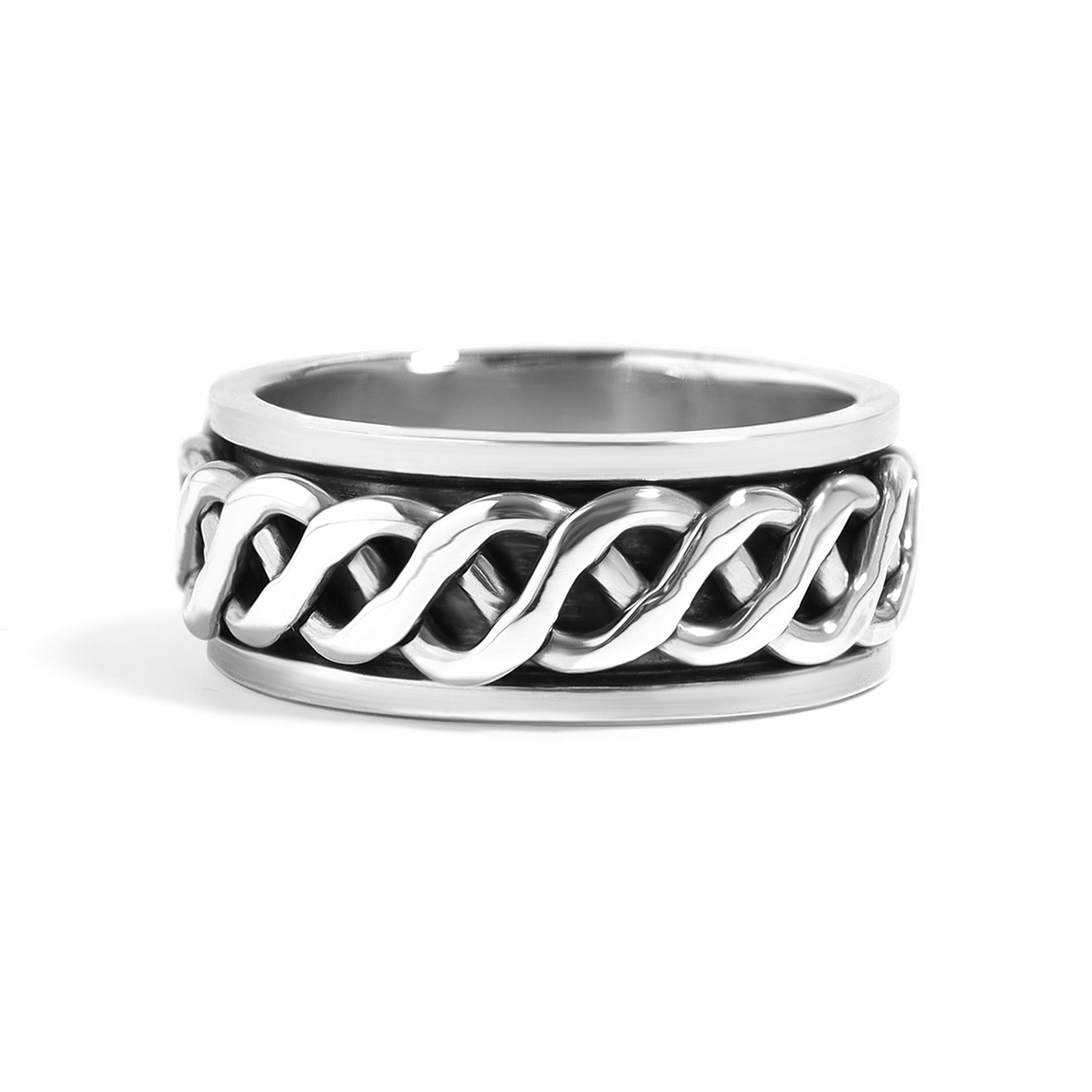Sterling Silver Celtic Knot Spinner Ring / SSR0051、mySite、dreamappss