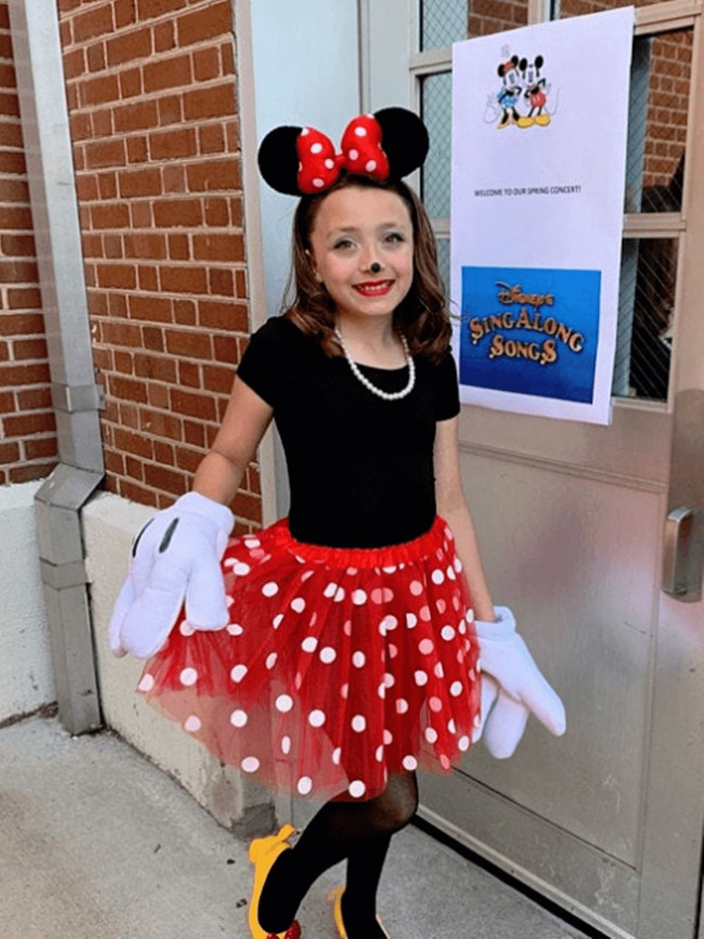 Red Polka Dot Mouse Costume - Girls Red Polka Dot Mouse Tutu Kids Costume Set、mySite、camillekostekn
