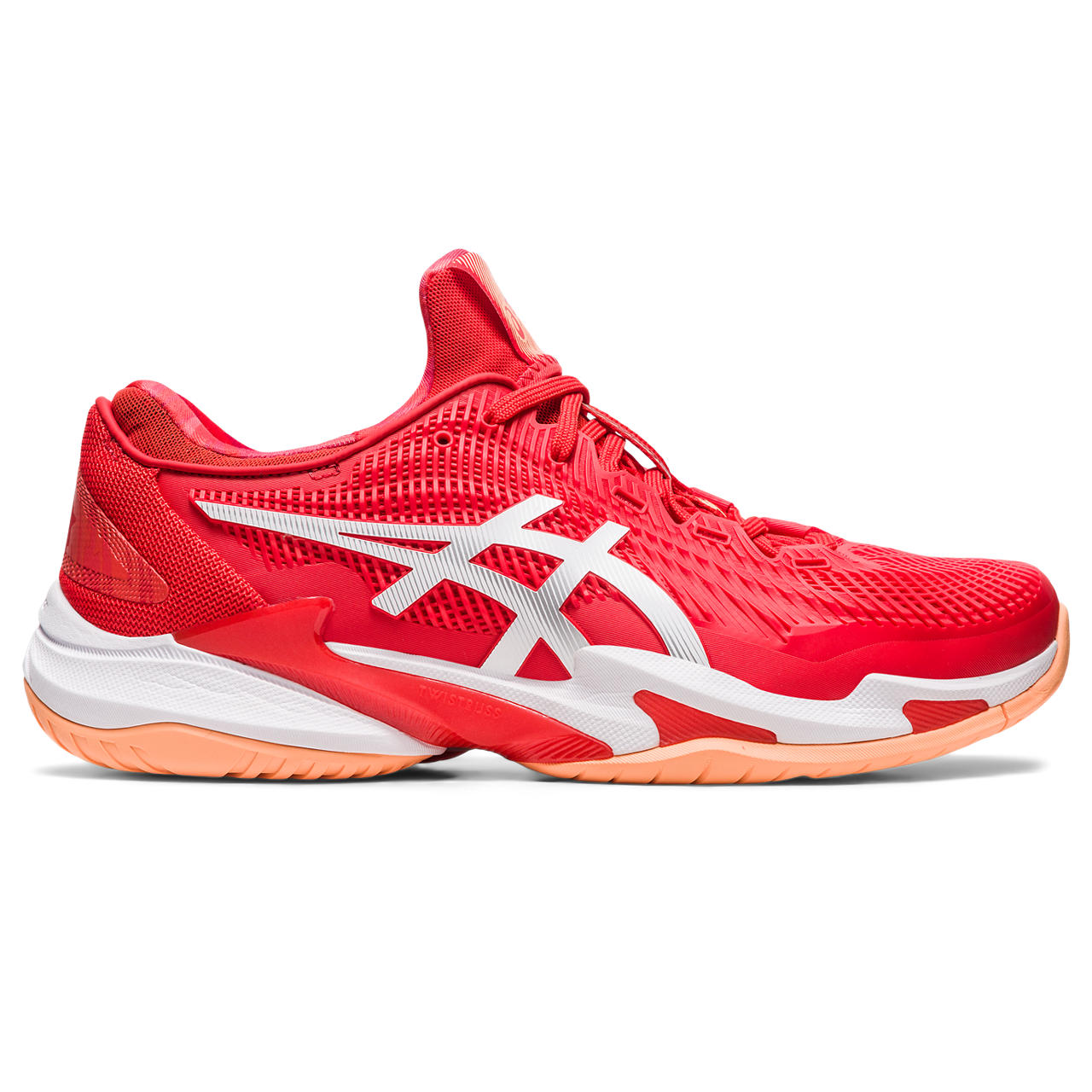 Asics Court FF 3 Novak Men's Tennis Shoe (Red/White)