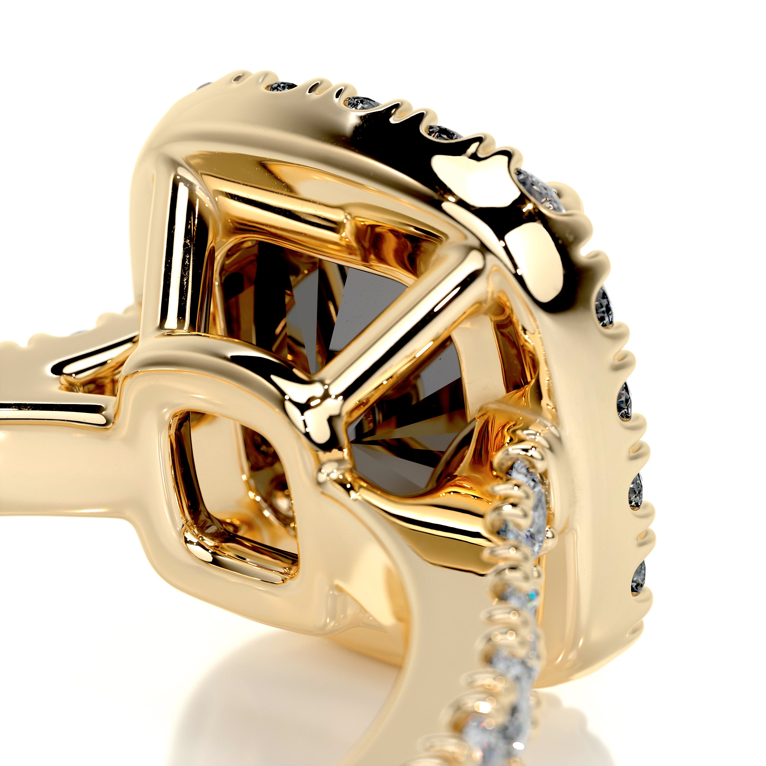 Celeste Diamond Engagement Ring -18K Yellow Gold、mySite、hinf8tx79