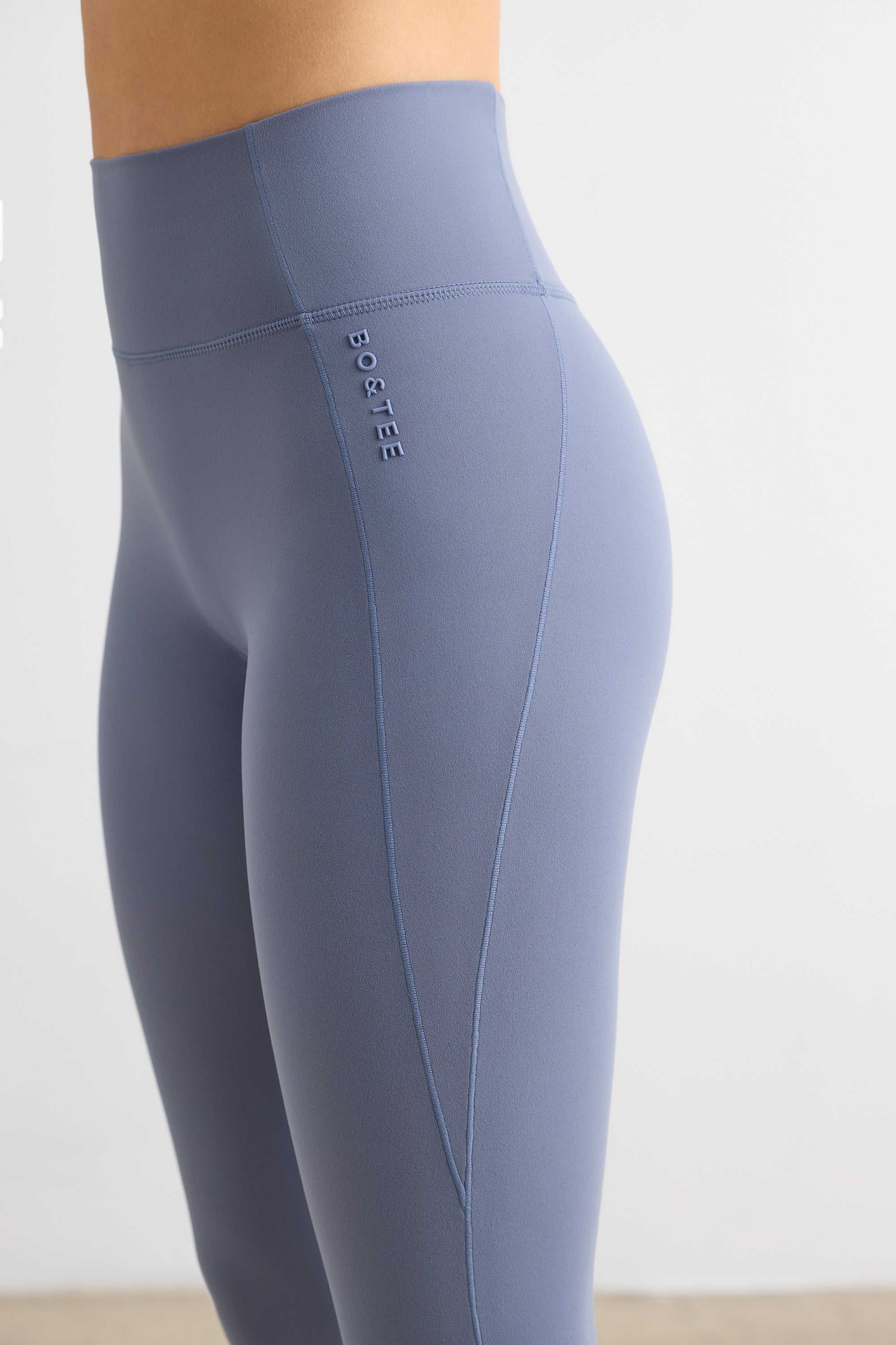 Soft Active High Waist Leggings in Slate Grey、mySite、solidvoid