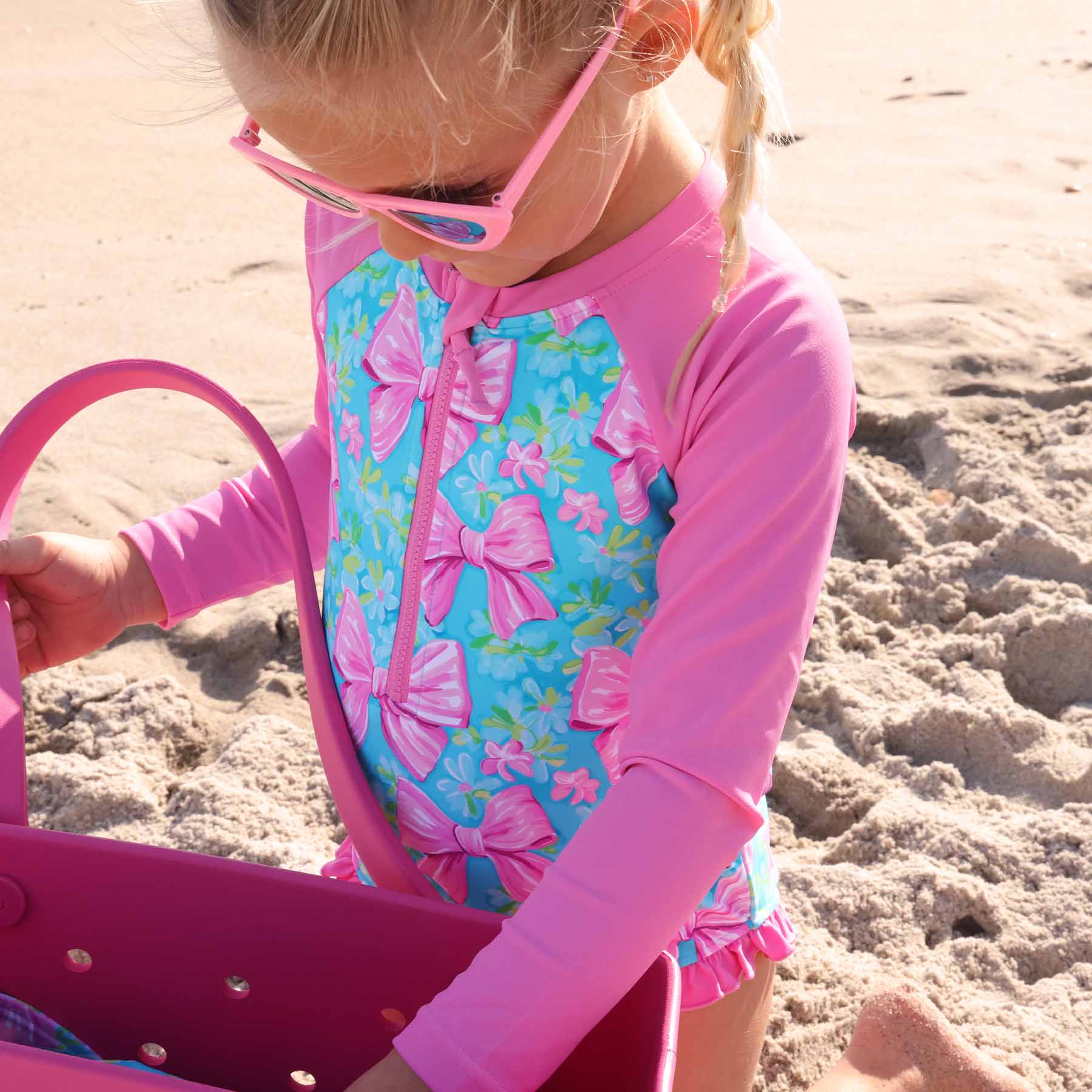  Long Sleeve Rash Guard with Front Zipper | Beachy Bows、mySite、layawaytickets