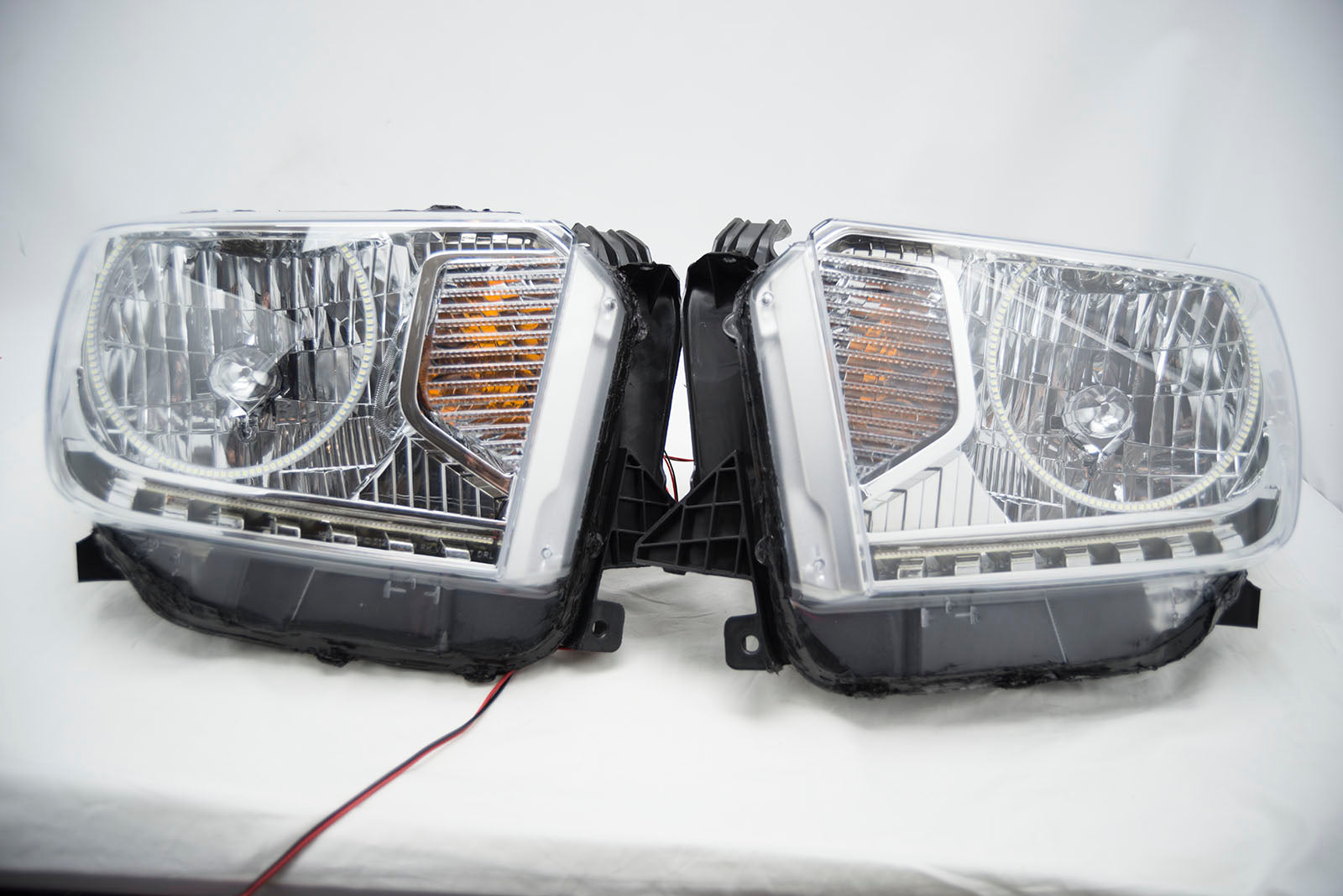 2014-17 Toyota Tundra Headlights - ORACLE White LED Halos + LED Strip Pre-Installed、mySite、nflplayoffbracketp