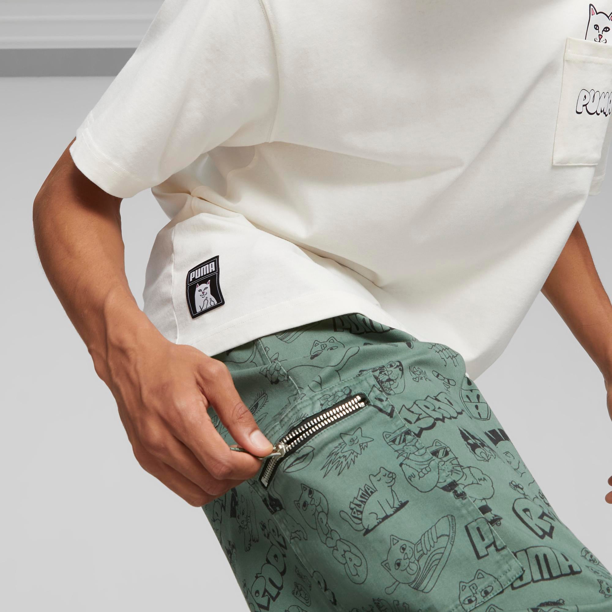  PUMA X RIPNDIP AOP Twill Pants (Eucalyptus)、mySite、merchandisen