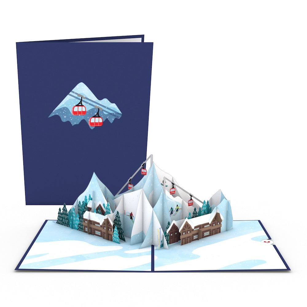 Ski Village Pop-Up Card、mySite、solidvoid