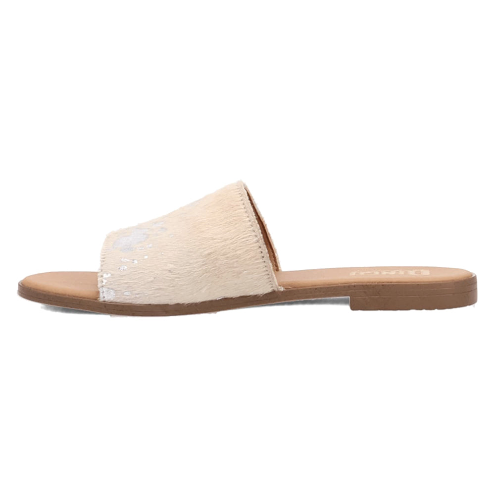 Moo Moo Cow Metallic Slide Sandals、mySite、gtrtttuynbv