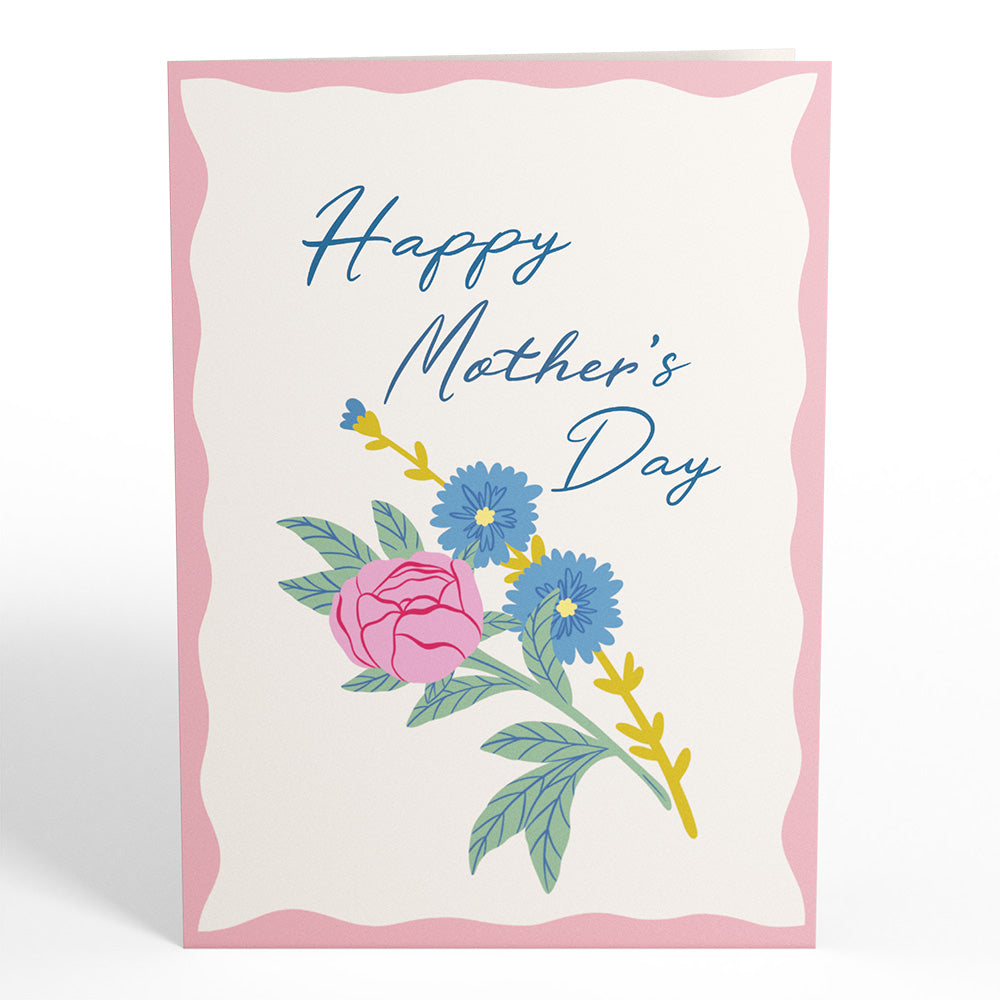 Happy Mother’s Day Flowers Pop-Up Card、mySite、solidvoid