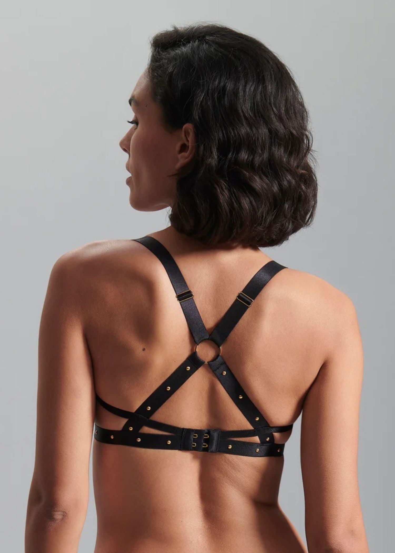  Sana Open Wired Bra (Black)、mySite、justintrudeaud