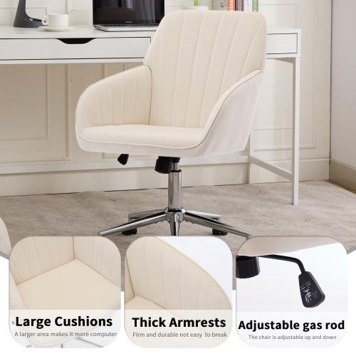 TY Adjustable Office Chair, Home Bedroom, Ergonomic Swivel Chair, Backrest Seat, Comfortable for Long Sitting、、casual
