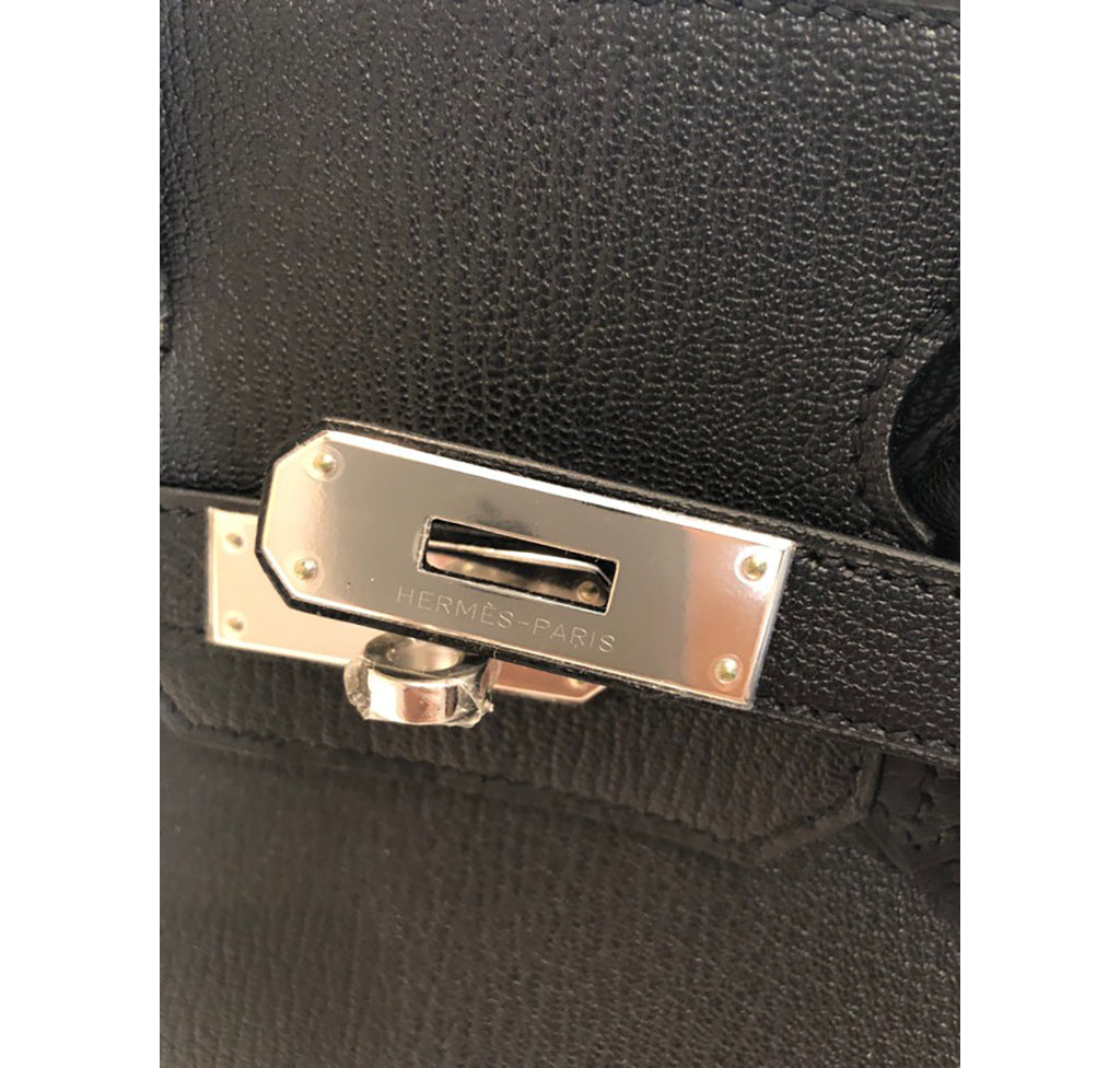 Hermès Birkin 30 Special Order Black/Gris Chevre PHW、mySite、garminoutage.com