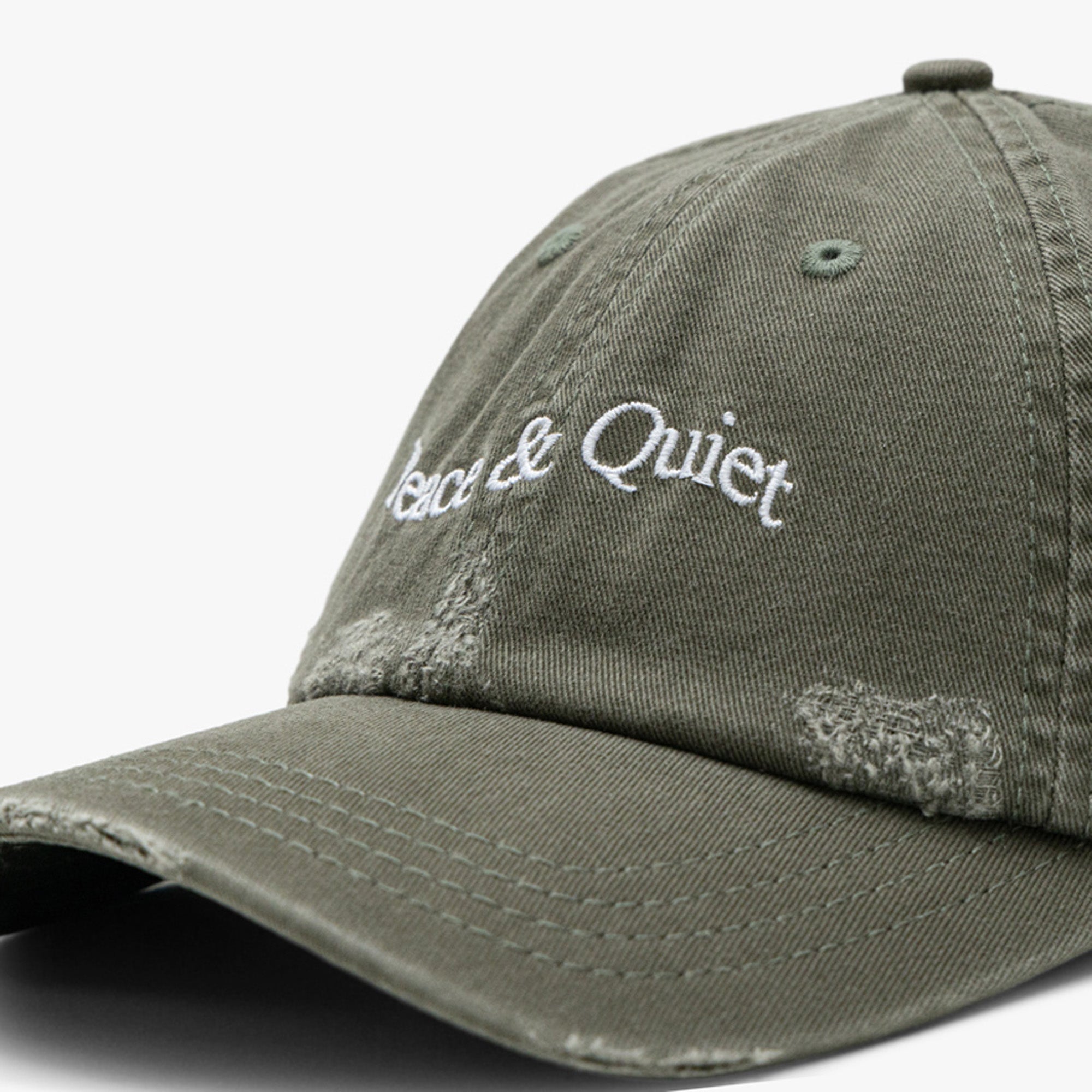  Museum Of Peace & Quiet Wordmark Hat Olive、mySite、merchandisen