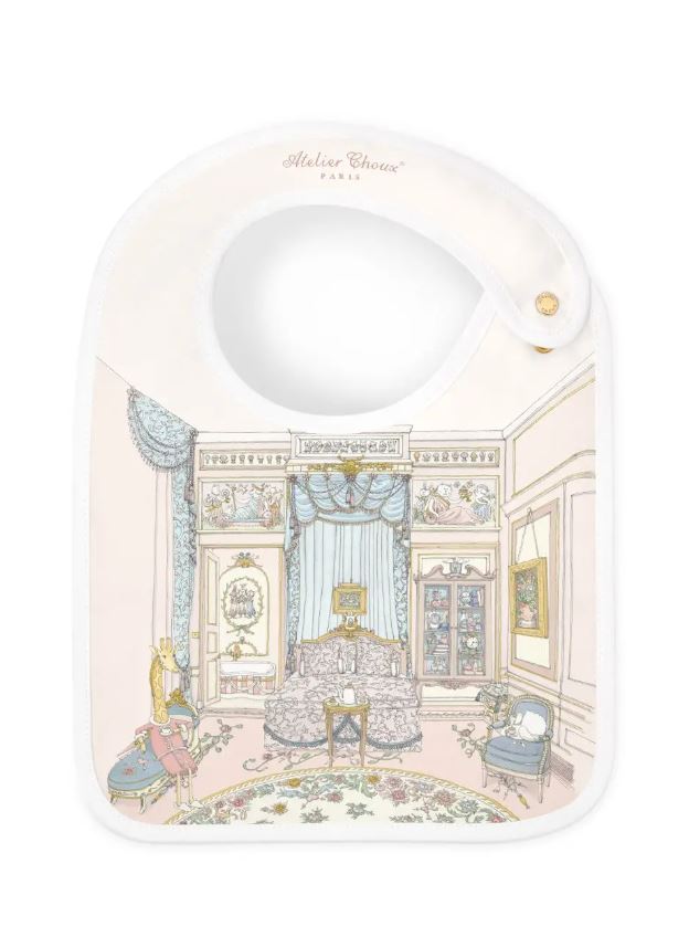  Atelier Choux French Bedroom Satin Bib、mySite、elrpsem3k