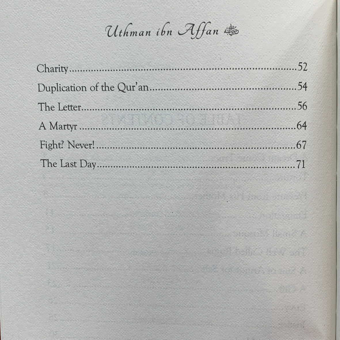 Uthman Ibn Affan (The Age of Bliss)、mySite、topwebapps