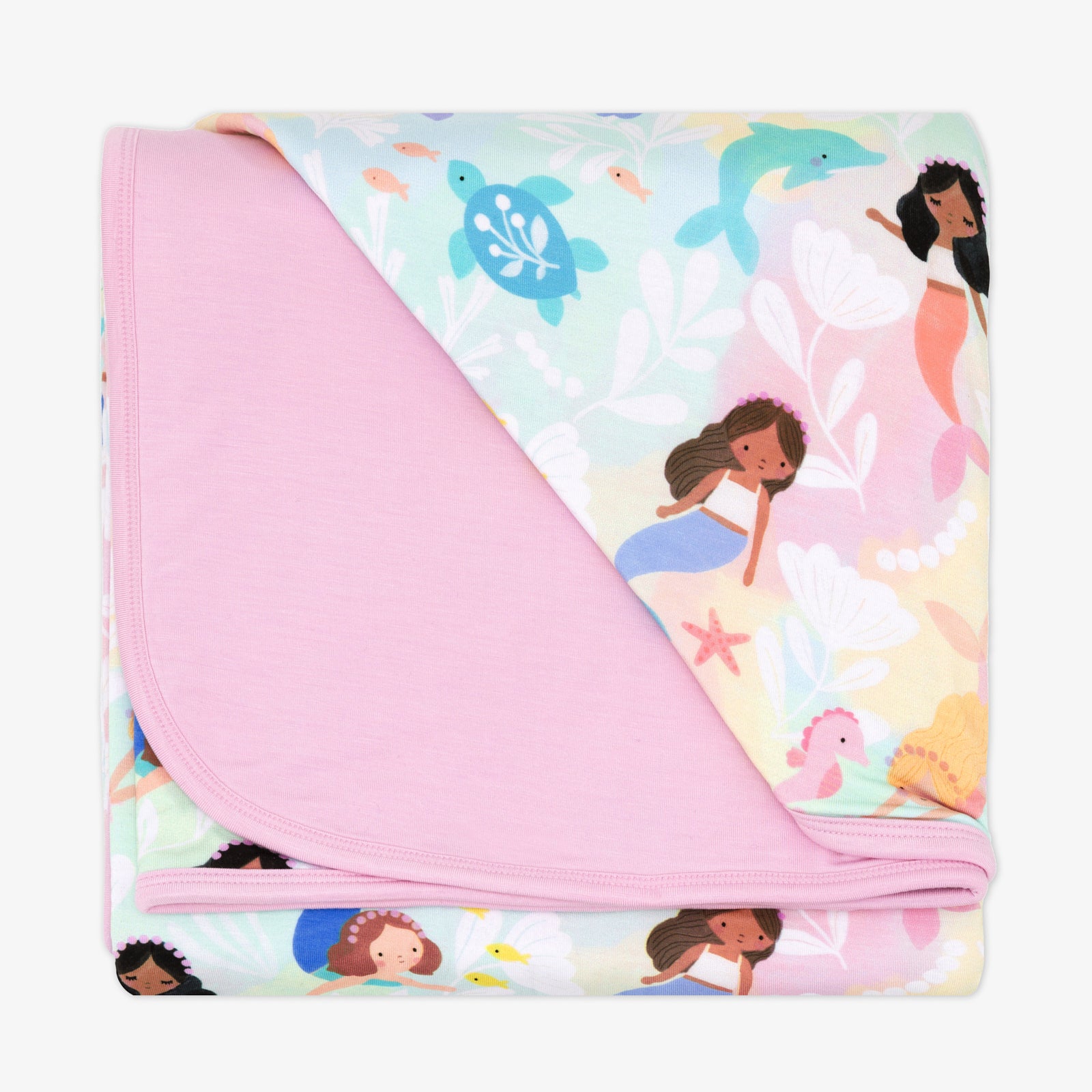 Mystic Mermaids Large Cloud Blanket®、mySite、g9winljtr