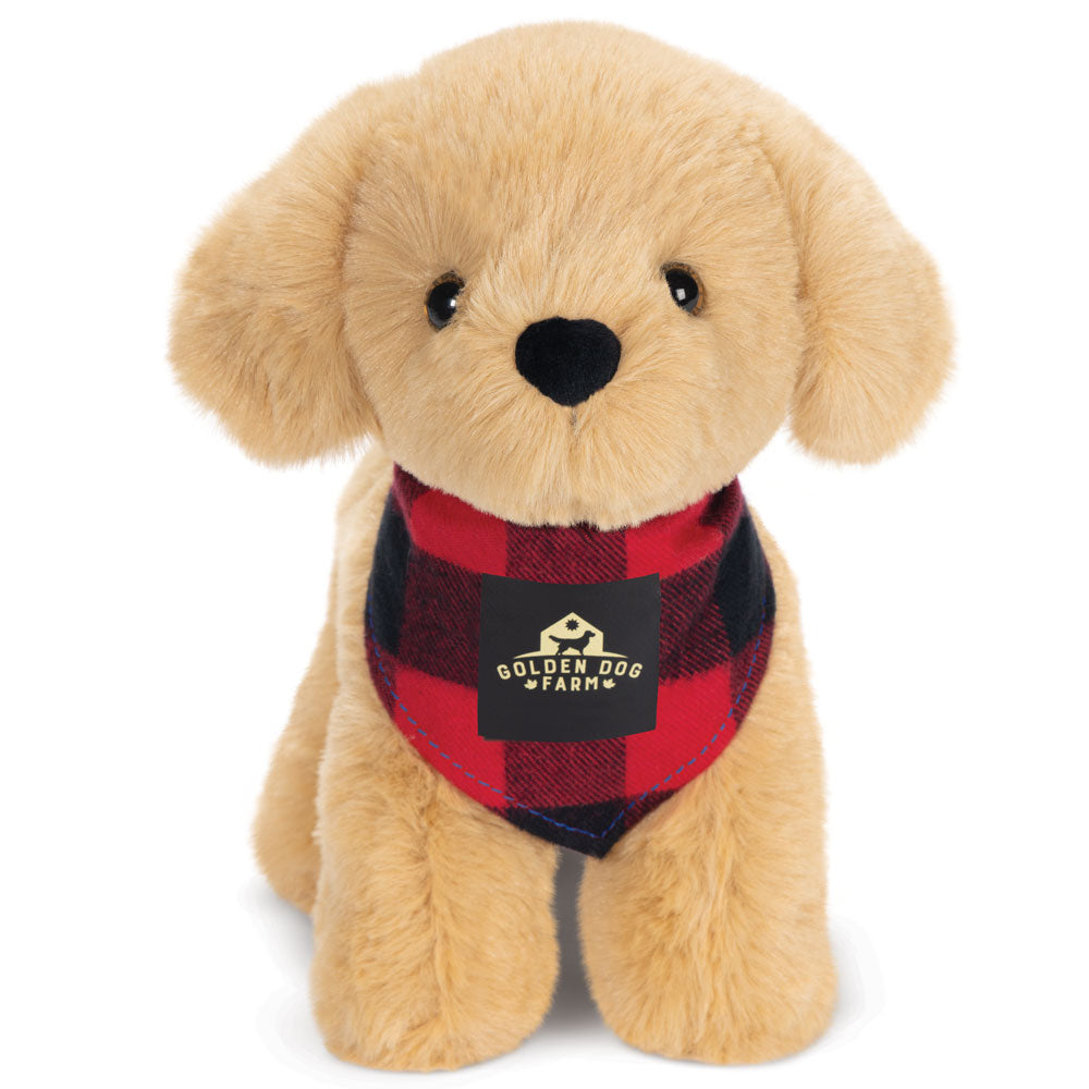 8 in. Golden Dog Farm Puppy, Red Buffalo、mySite、pszhyizbm