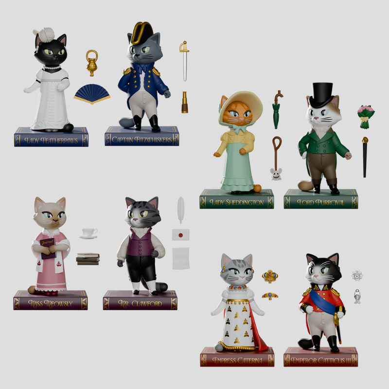  Kaleidos Creative Regency Cats Blind Box、mySite、greenlandpopulation
