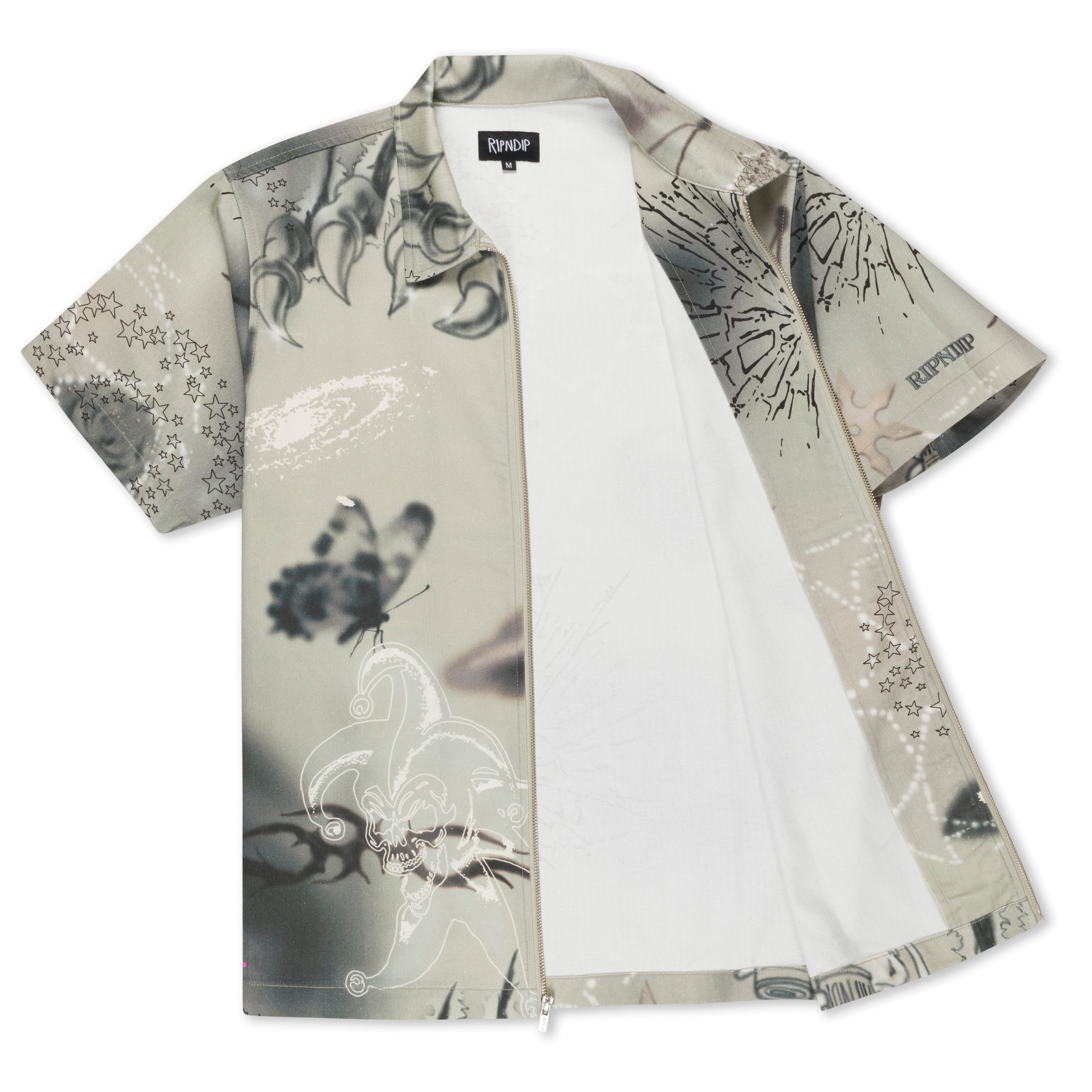  Stargazing Zip Up Shirt (Multi)、mySite、merchandisen