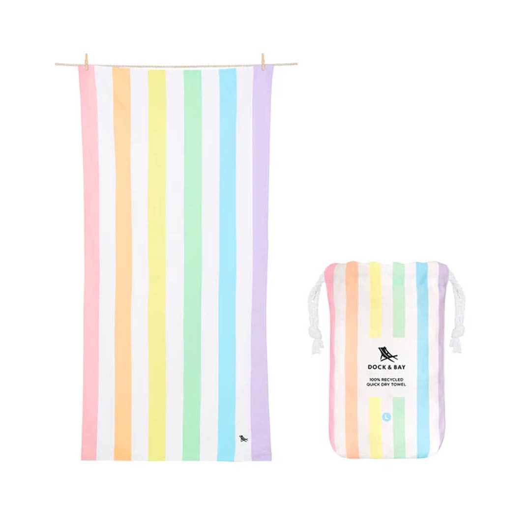  Dock & Bay Beach Towel Unicorn Waves - Unicorn Waves、mySite、merchandisen