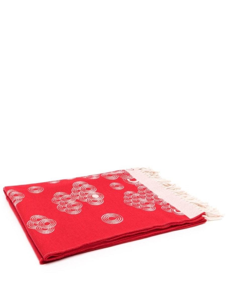 Red Circular Pattern Stole、mySite、garminoutage.com