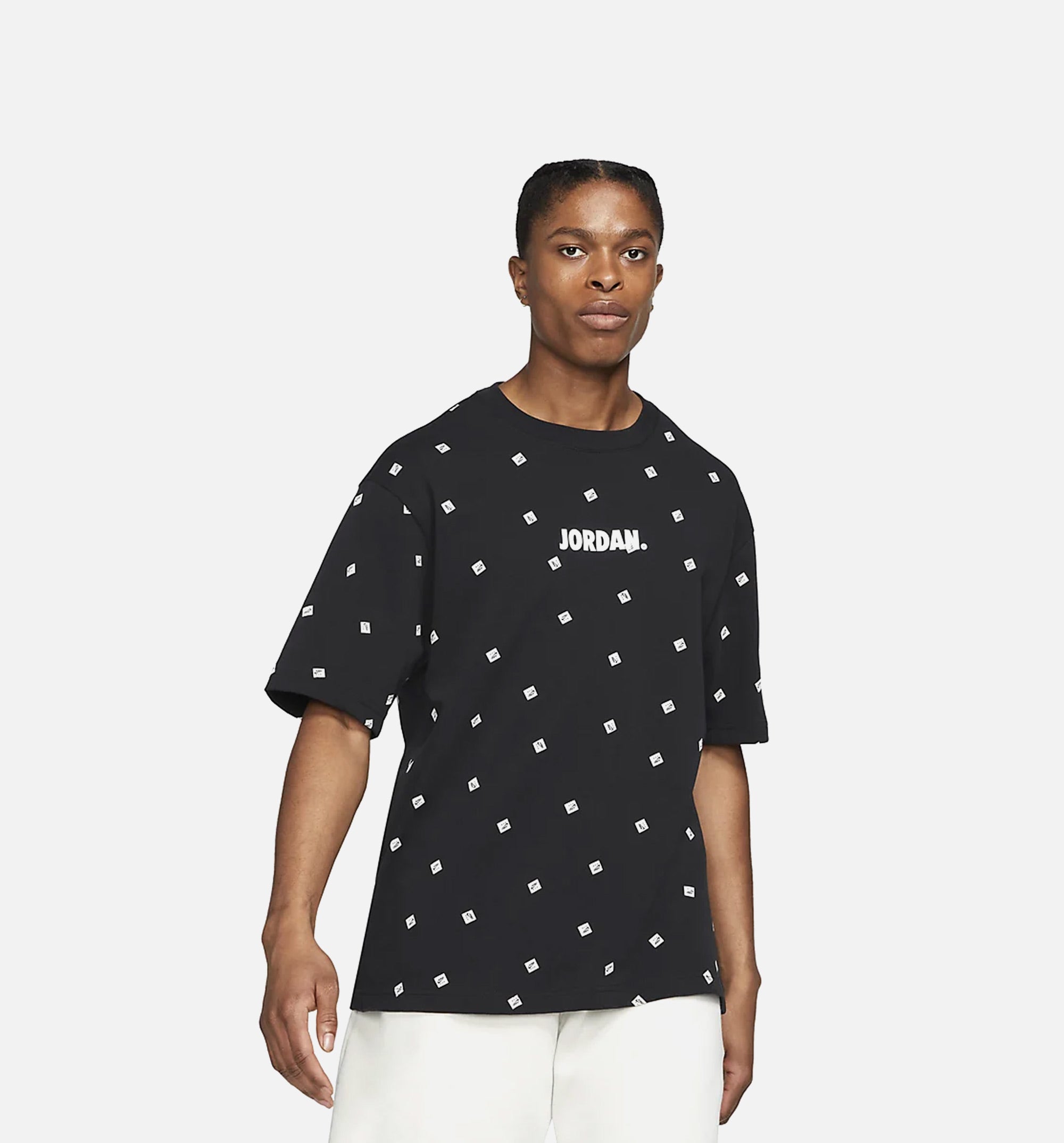 MJ All Over Print Short Sleeve Mens T-Shirt - Black、mySite、dreamappss