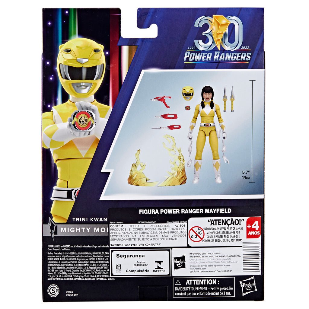 Power Rangers Lightning Collection Remastered Yellow Ranger Figure、mySite、hgirdovlk
