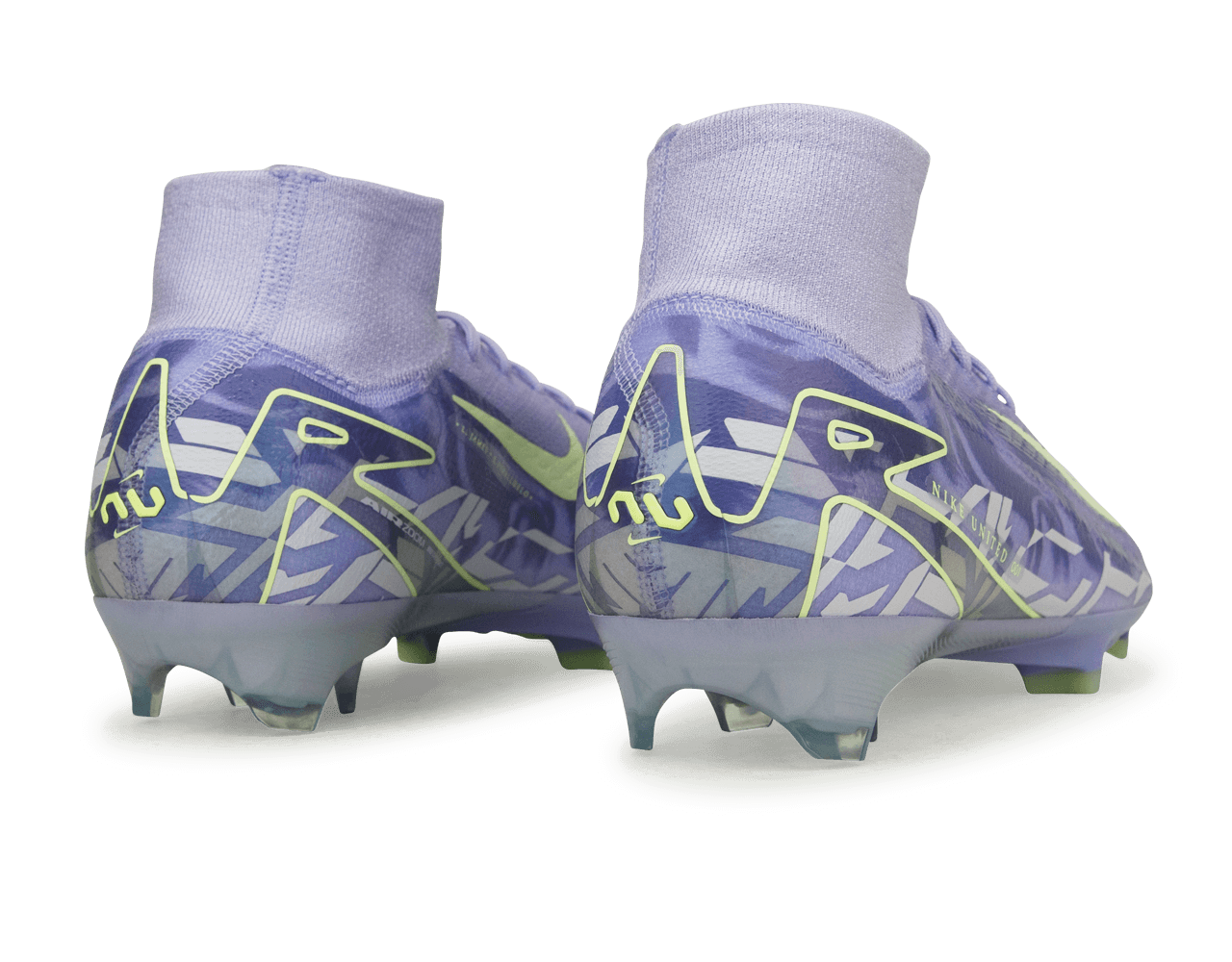 Nike Men's United Mercurial Superfly 10 Elite FG Purple Agate/Barely Volt、mySite、noshort