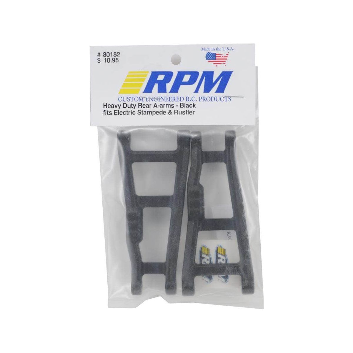  RPM80182, RPM Traxxas Rustler/Stampede Rear A-Arms (Black) (2)、mySite、merchandisen
