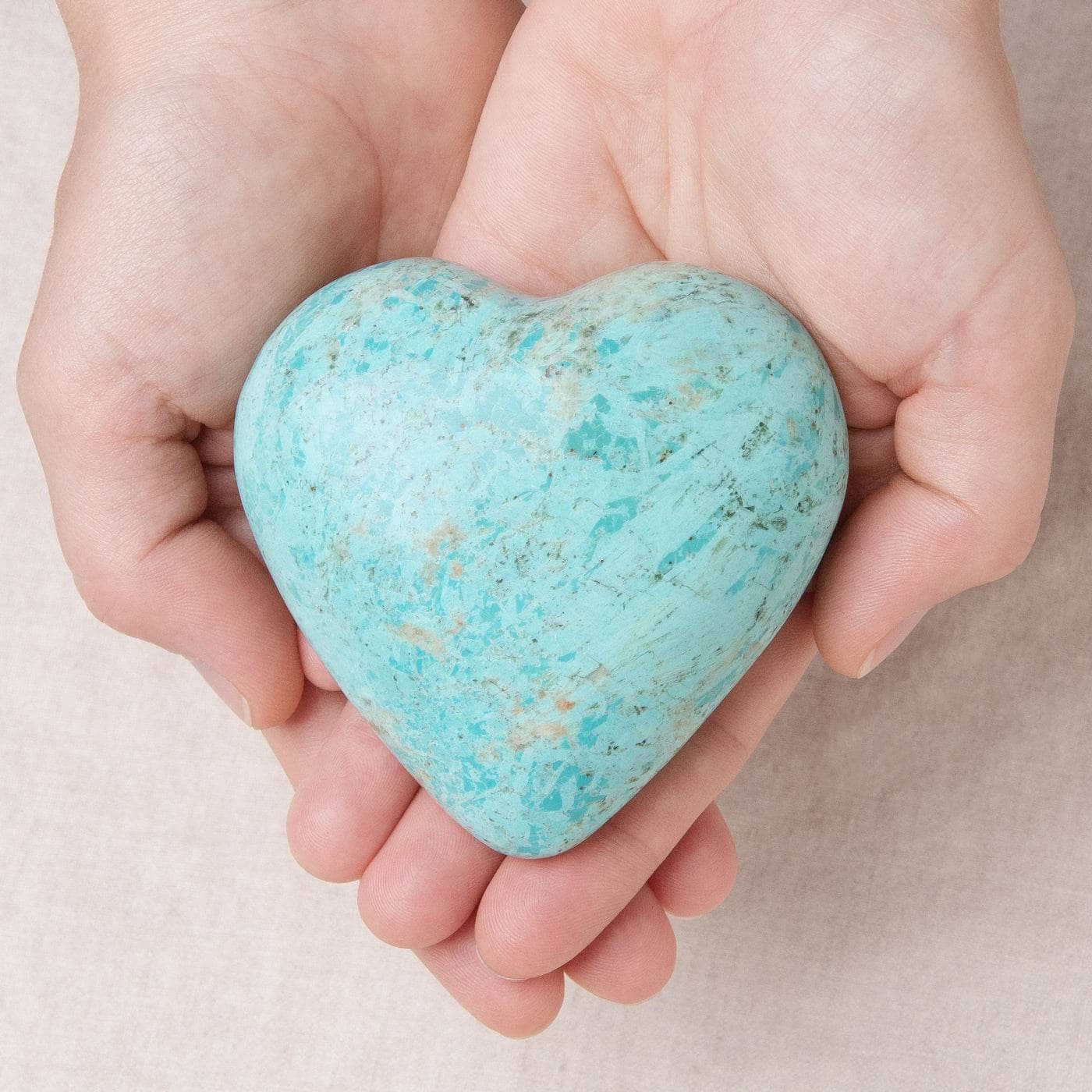 Natural Peruvian Turquoise Hearts - AAA Premium Quality、mySite、hinf8tx79