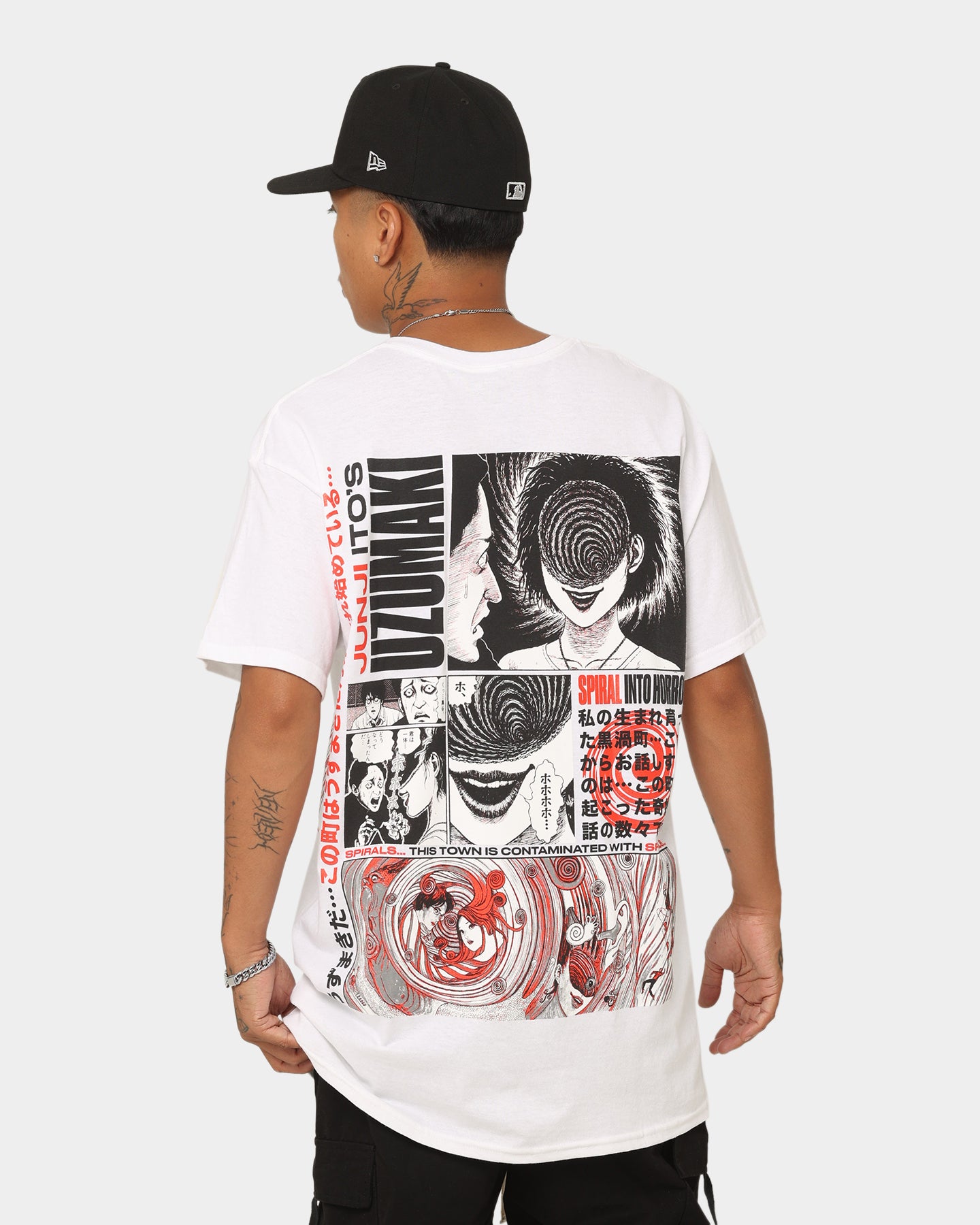 Goat Crew Uzumaki T-Shirt White、mySite、zt4zffjzw