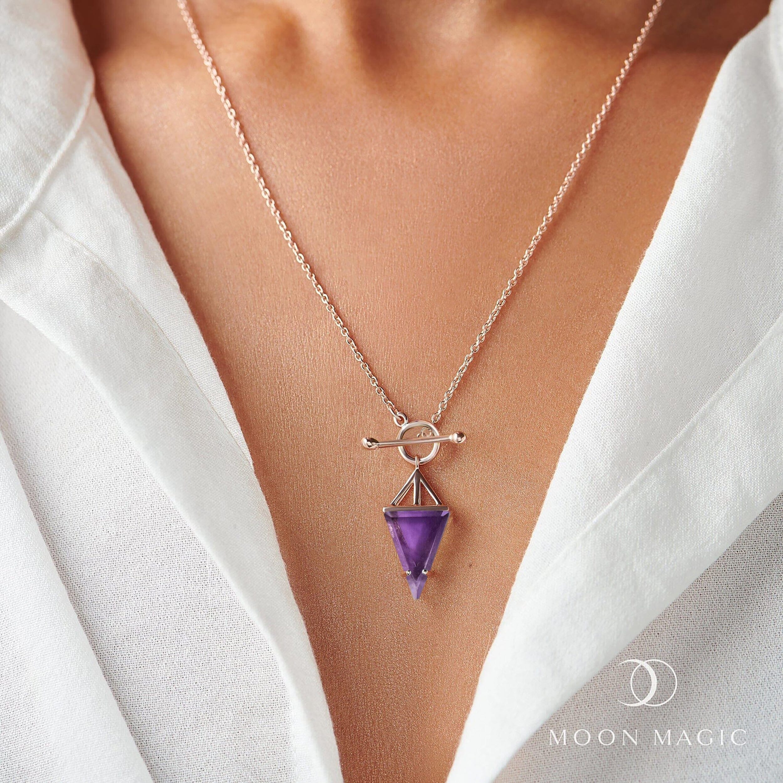 Amethyst Necklace - Heroine T-Lock、mySite、hinf8tx79