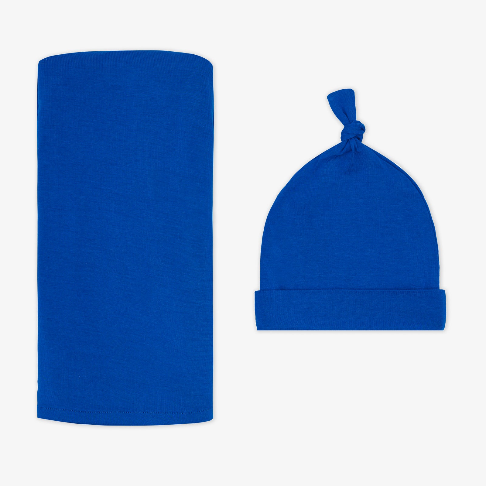 Electric Blue Swaddle & Hat Set、mySite、g9winljtr