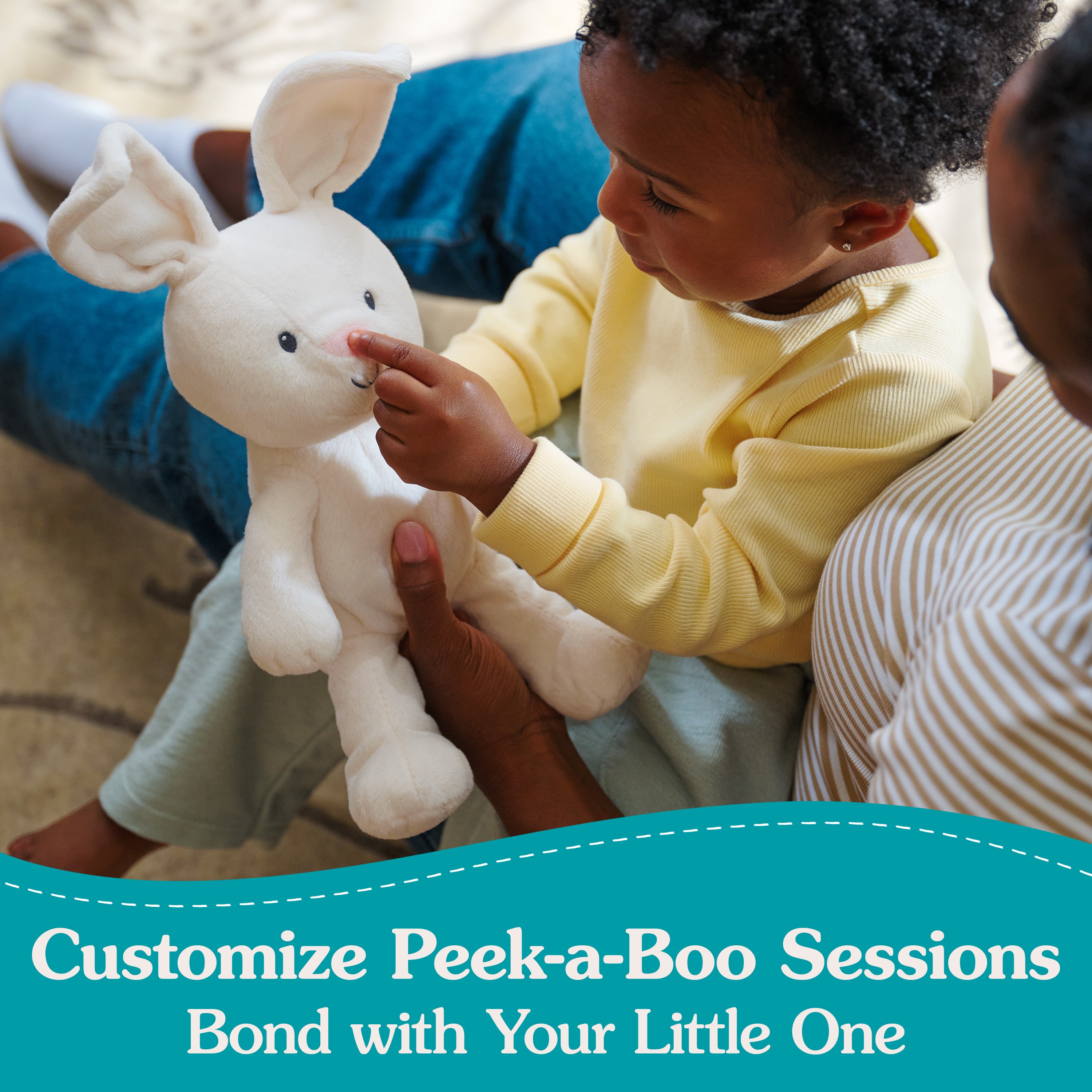 Peek-a-Boo Flora the Bunny, 7 in、mySite、pszhyizbm