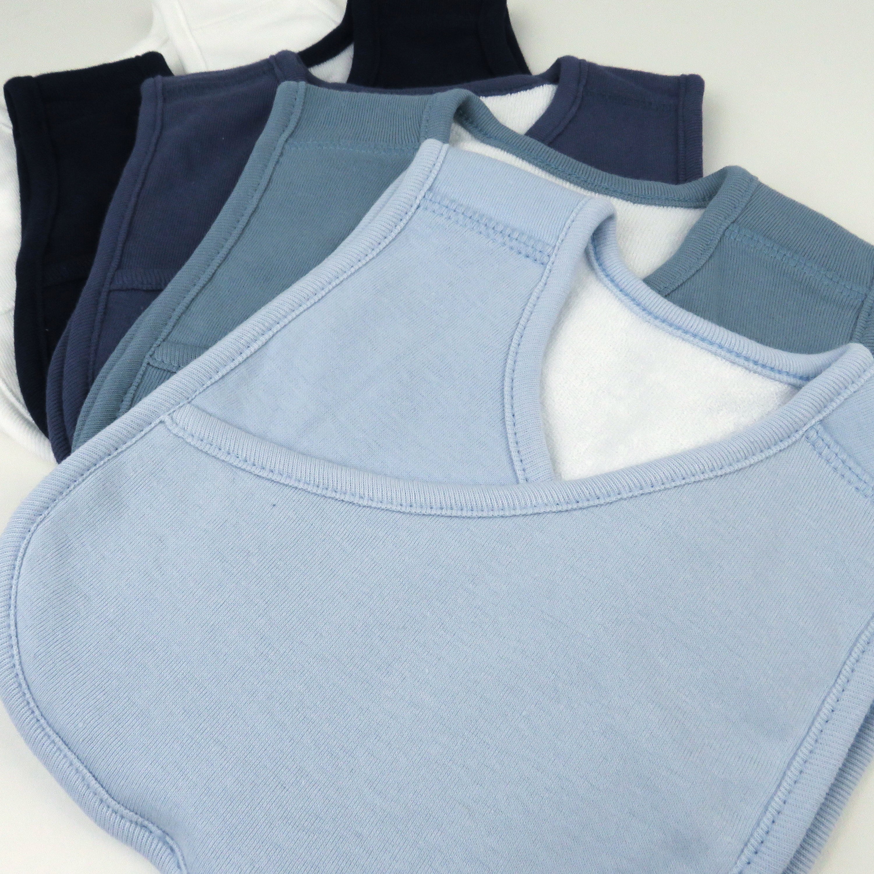  5-Pack Organic Cotton 4 in 1 Reversible Bibs、mySite、layawaytickets