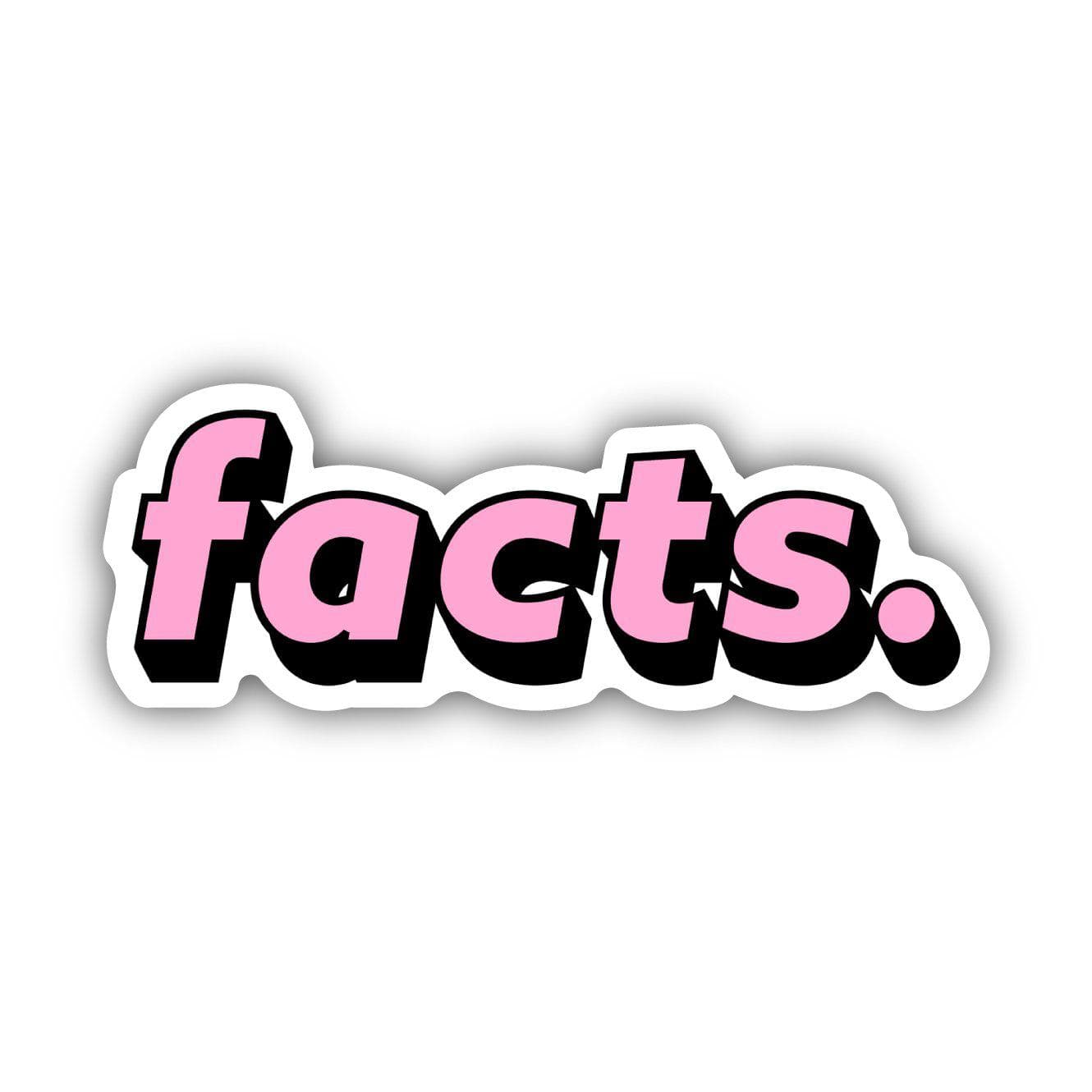  Facts. Italics Pink Aesthetic Sticker、mySite、elrpsem3k