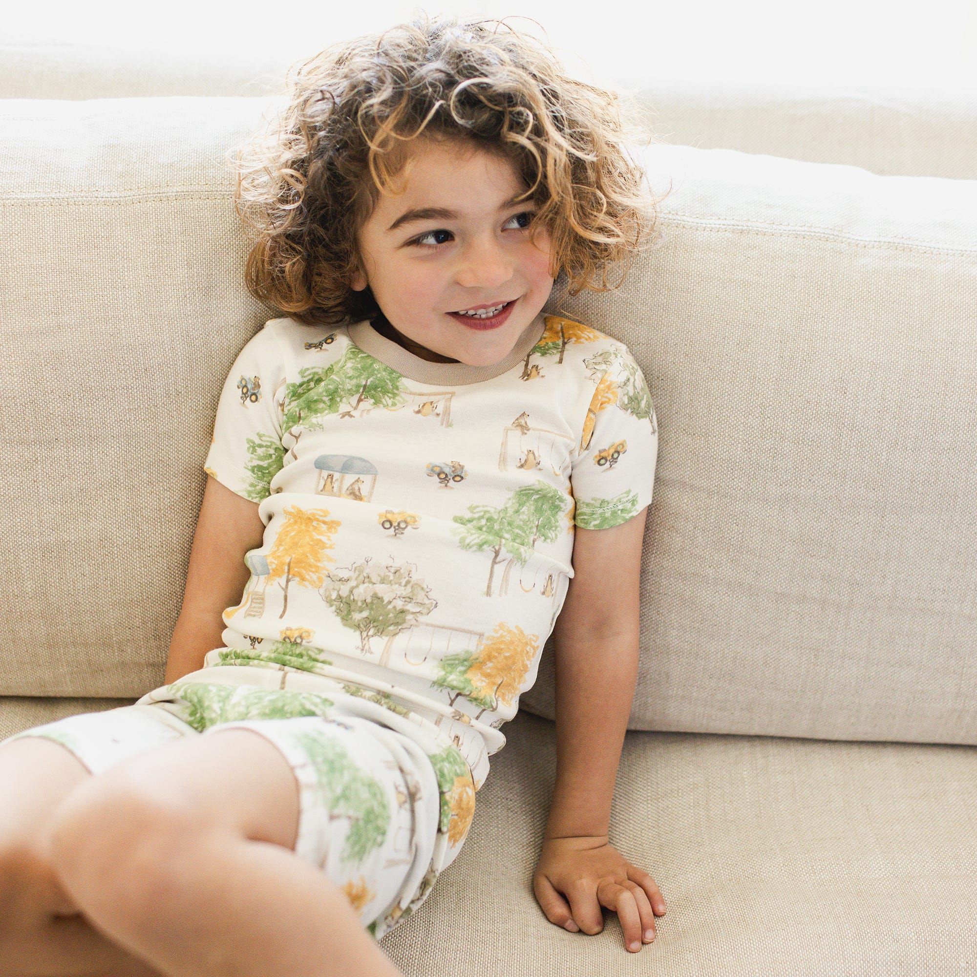  At The Playground Short Sleeve Two-Piece Pajamas、mySite、layawaytickets