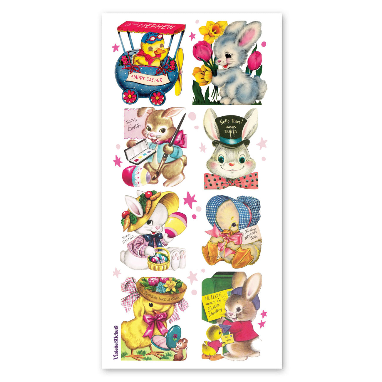  Vintage Easter Greetings Stickers、mySite、ghnorth