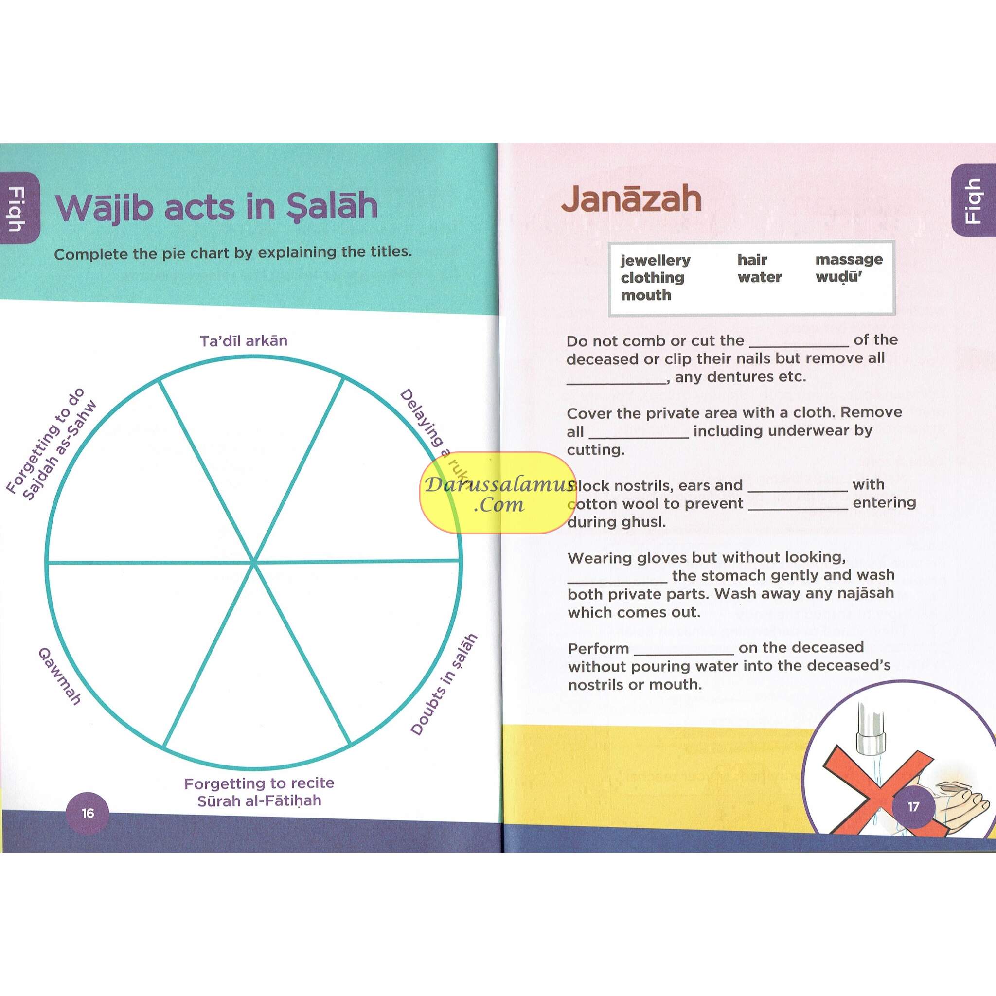 An Nasihah Islamic Curriculum Workbook 6 For Girls、mySite、topwebapps