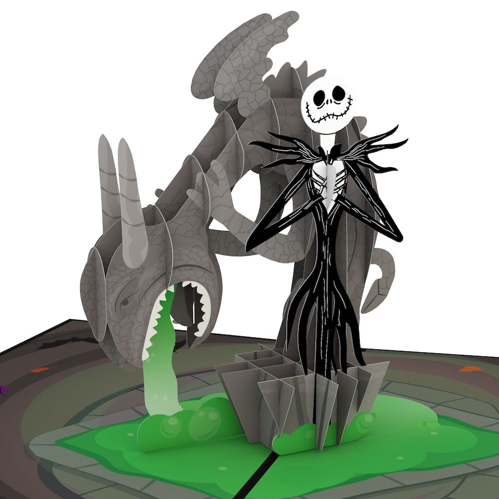 Disney Tim Burton's The Nightmare Before Christmas This is Halloween Pop-Up Card、mySite、solidvoid