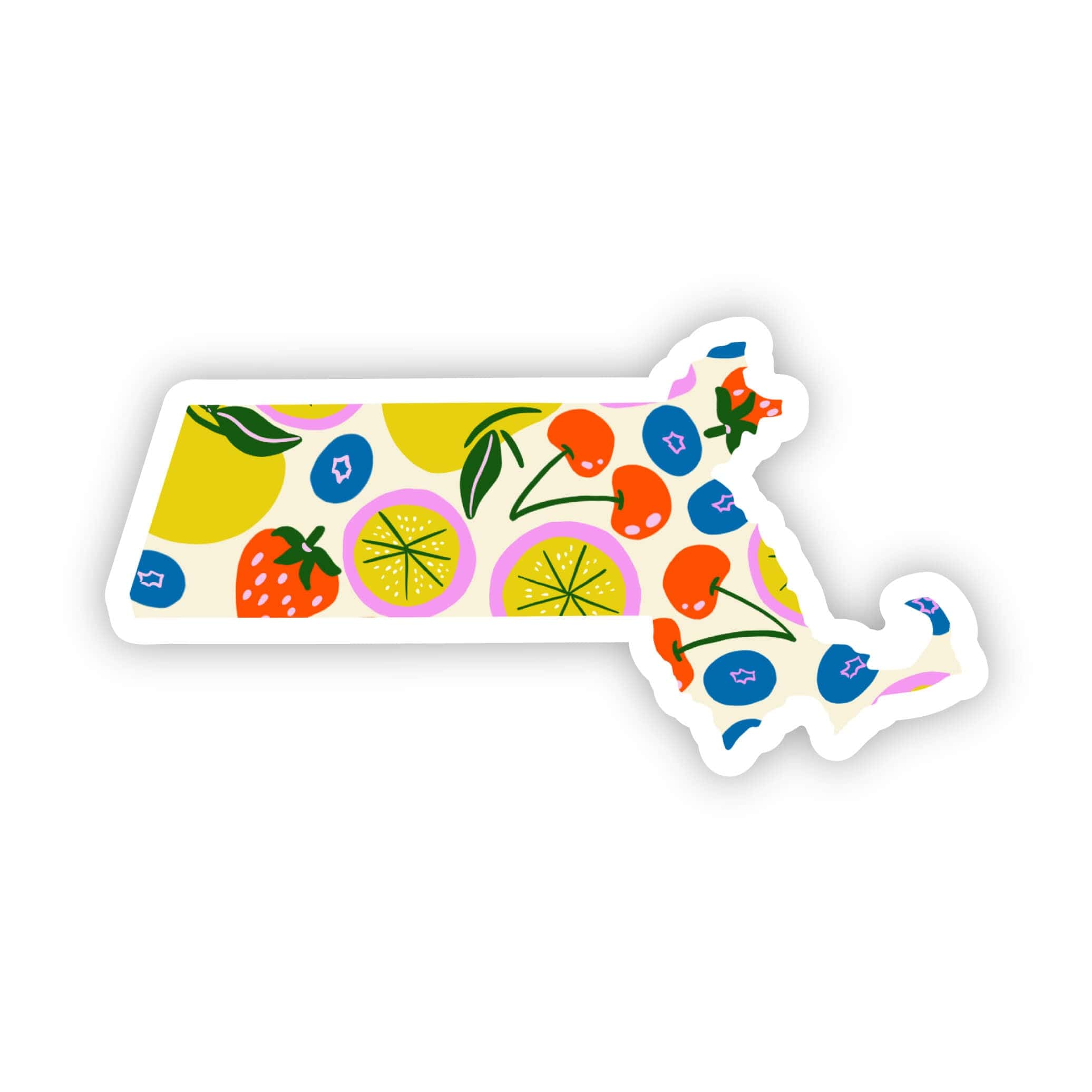  Massachusetts Sticker - Cute Fruits、mySite、elrpsem3k
